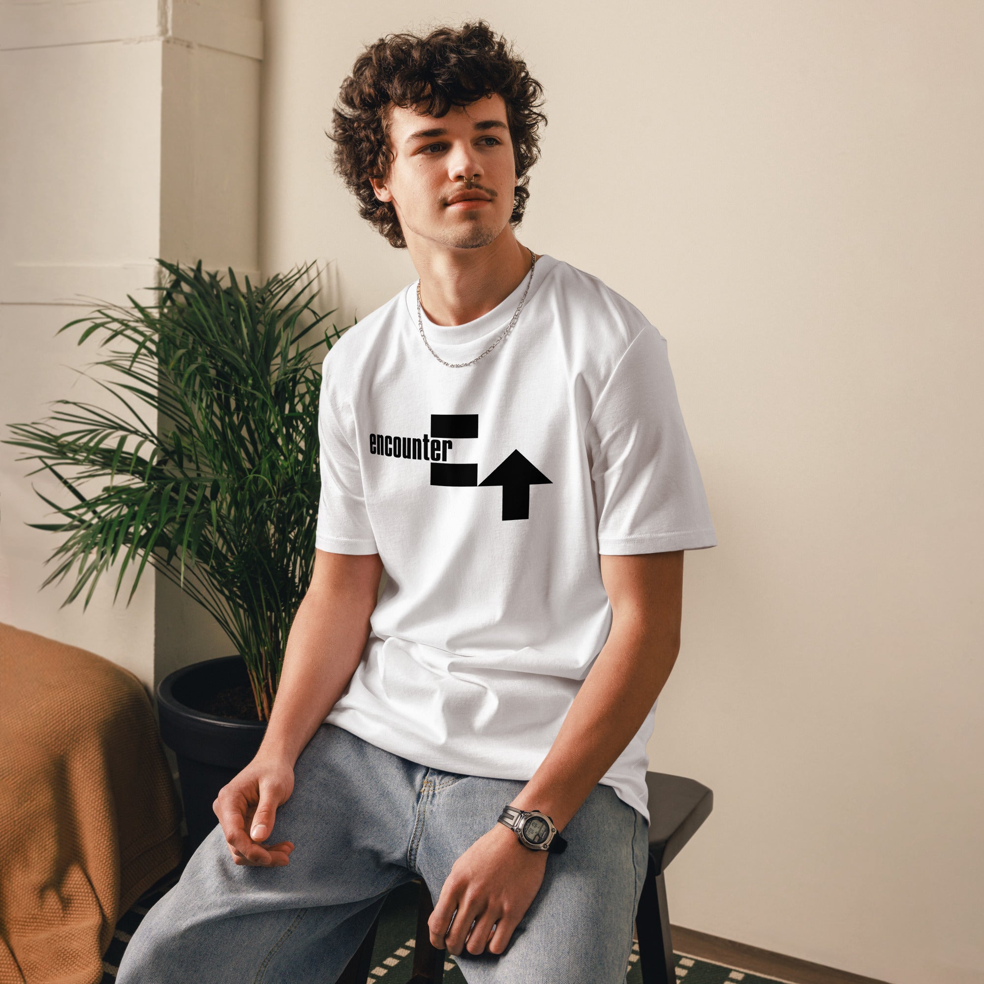 charly-records-encounter-t-shirt-unisexe-coton-bio-stargazer image 4