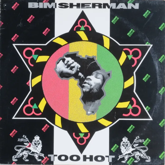 bim-sherman-too-hot-lp-vinyle-33-tours-uk-1990-reggae image 1