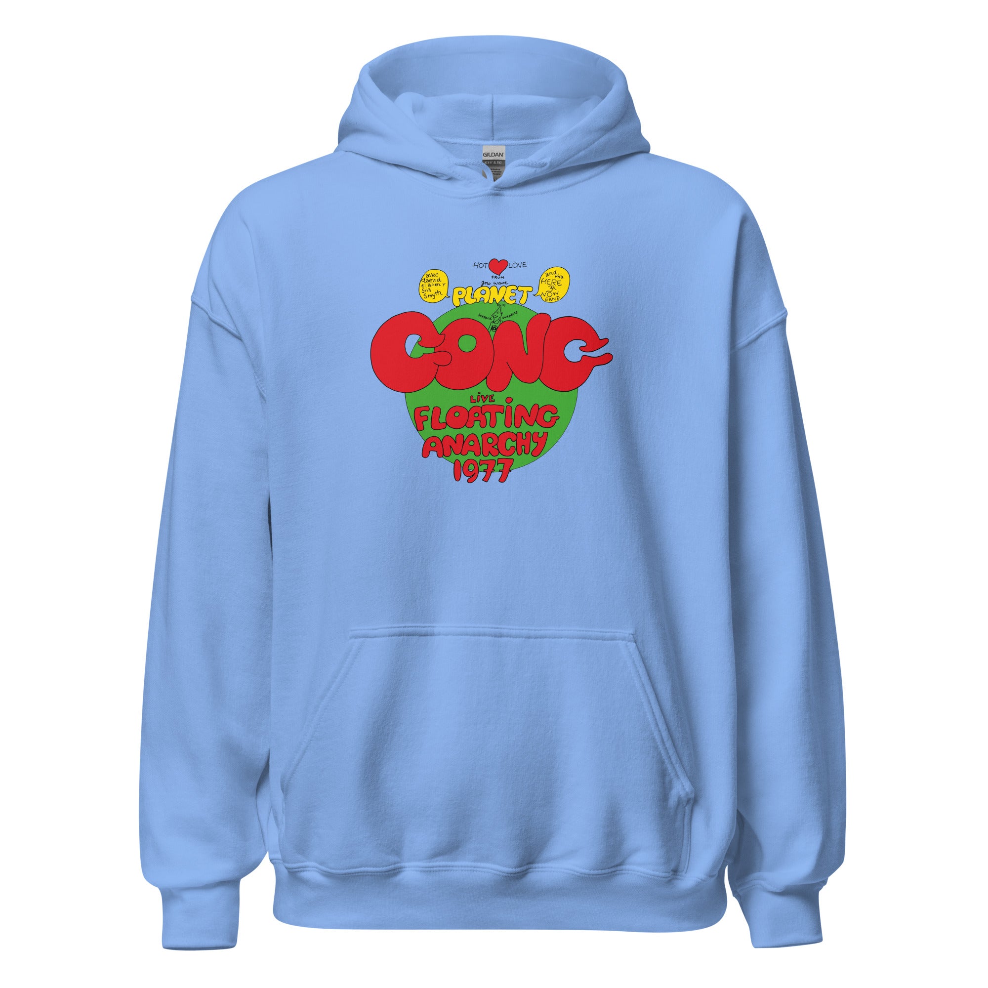 planet-gong-hoodie-sweat-capuche-coton-unisexe image 1