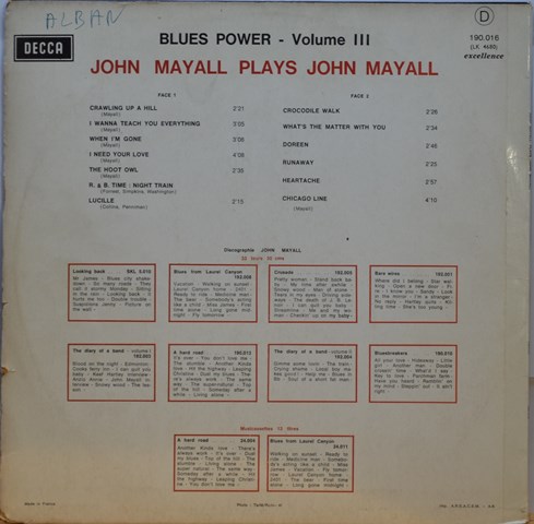 john-mayall-plays-john-mayall-vinyle-lp-mono-1965-france image 2