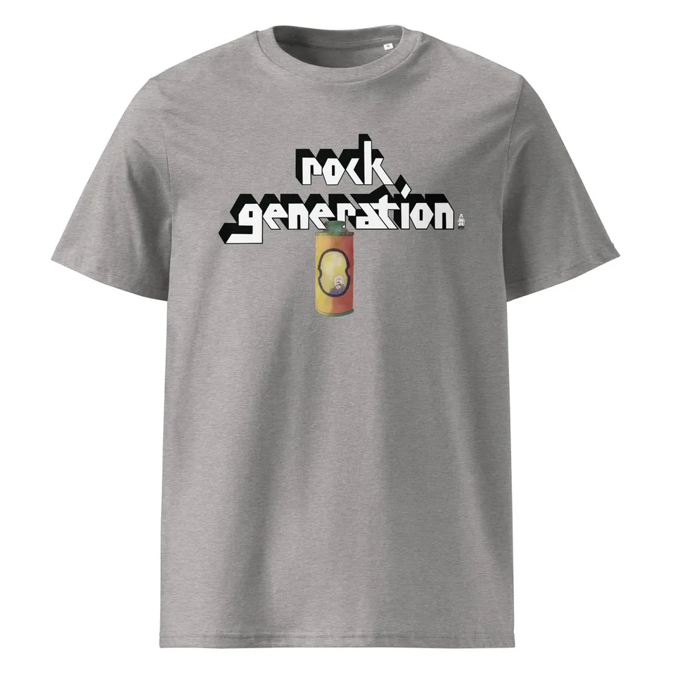 charly-t-shirts-rock-generation-i-tee-shirt-blanc-coton-bio-m image 1