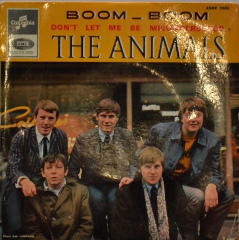 the-animals-boom-boom-ep-45-tours-4-titres-1966-rock image 1