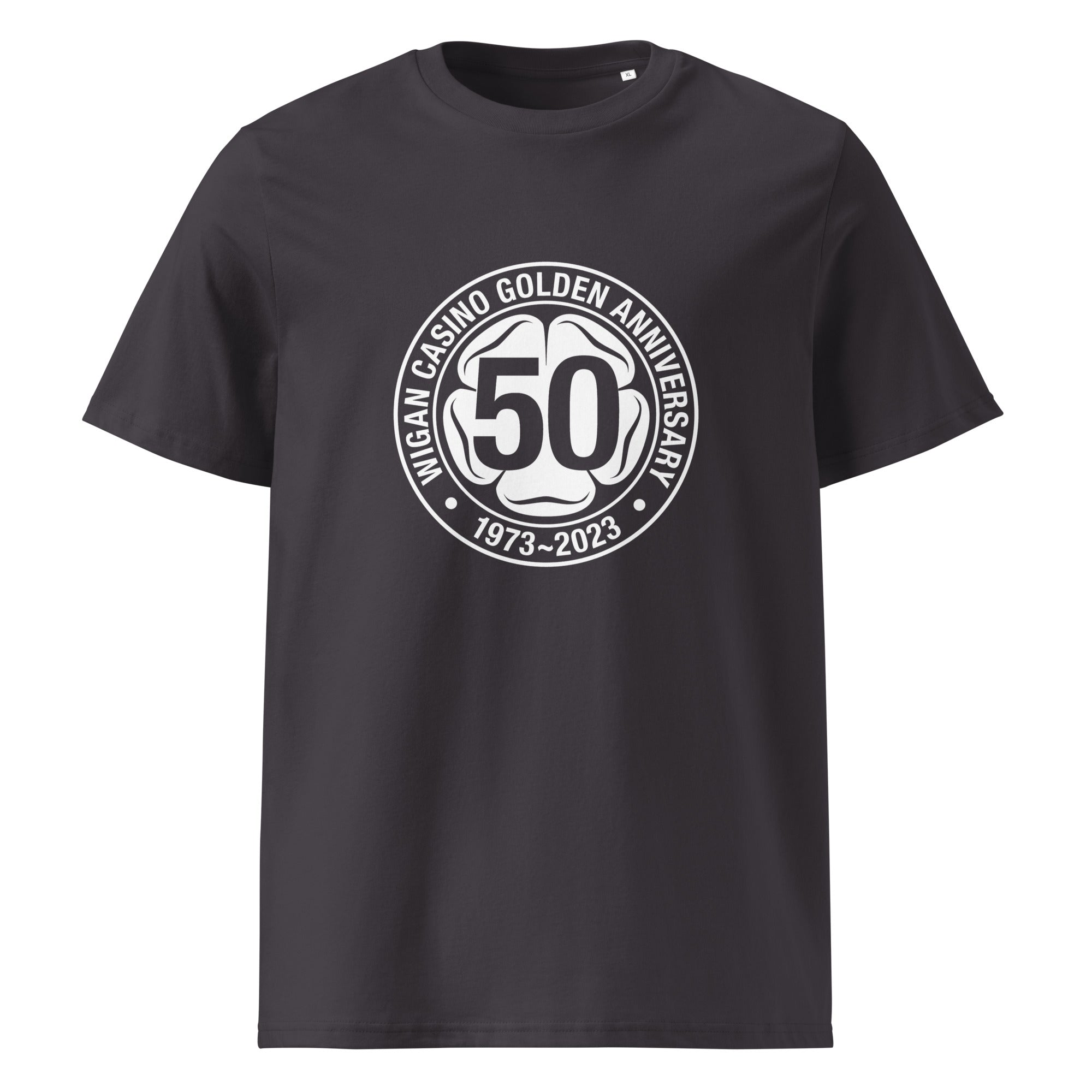 charly-records-wigan-casino-50-t-shirt-bordeaux-logo image 7