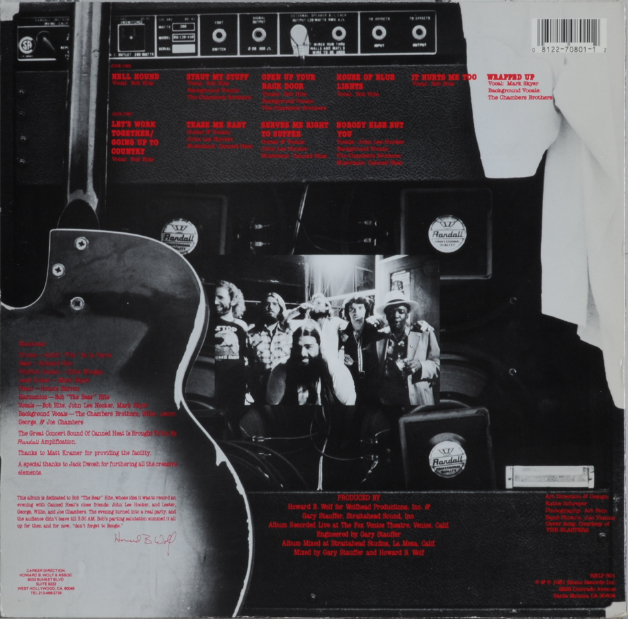 john-lee-hooker-hooker-and-heat-vinyle-lp-1981-usa-blues image 2