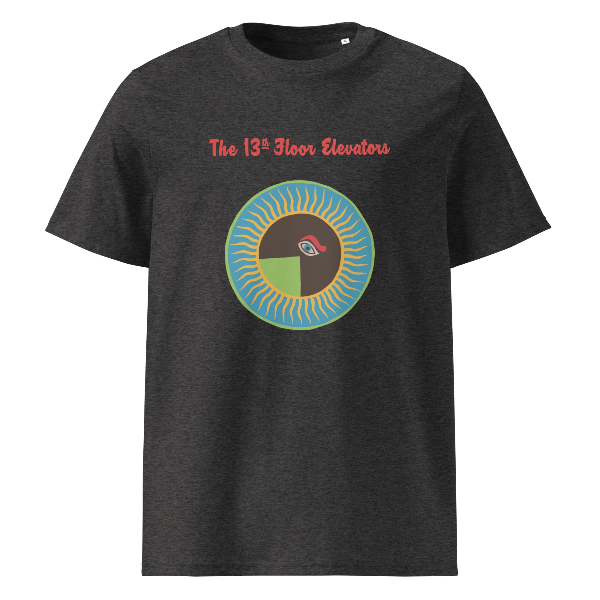 13th-floor-elevators-t-shirt-noir-coton-bio-unisexe image 8
