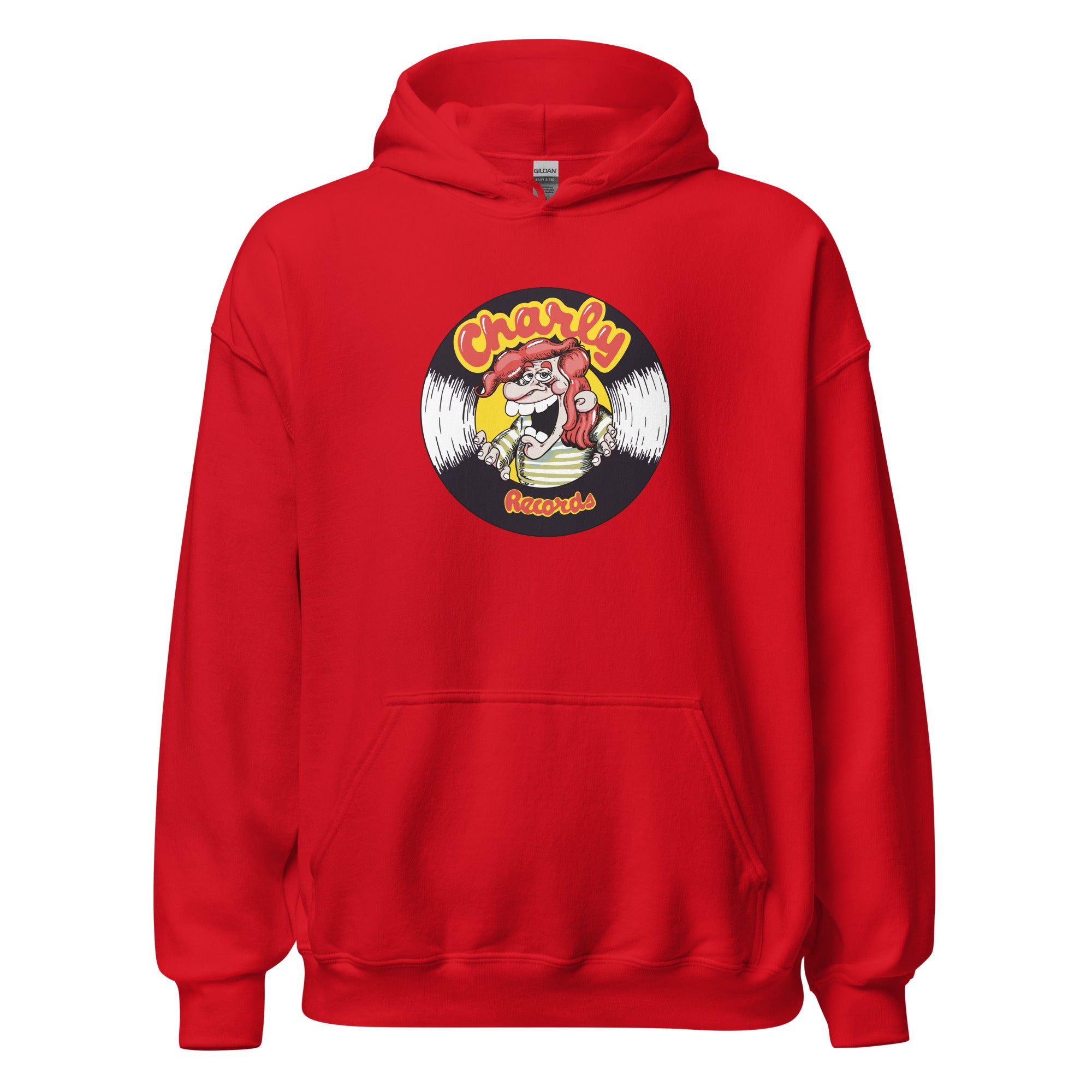 charly-records-teddy-boy-sweat-capuche-unisexe-violet-coton image 4