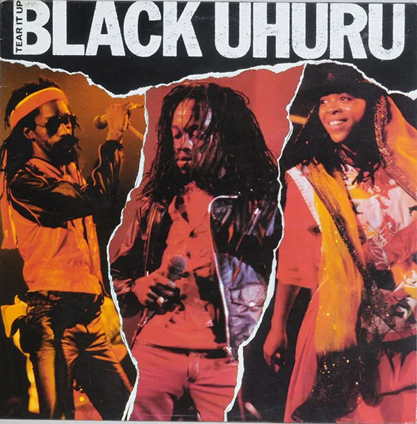 black-uhuru-tear-it-up-vinyle-lp-live-1982-reggae image 1