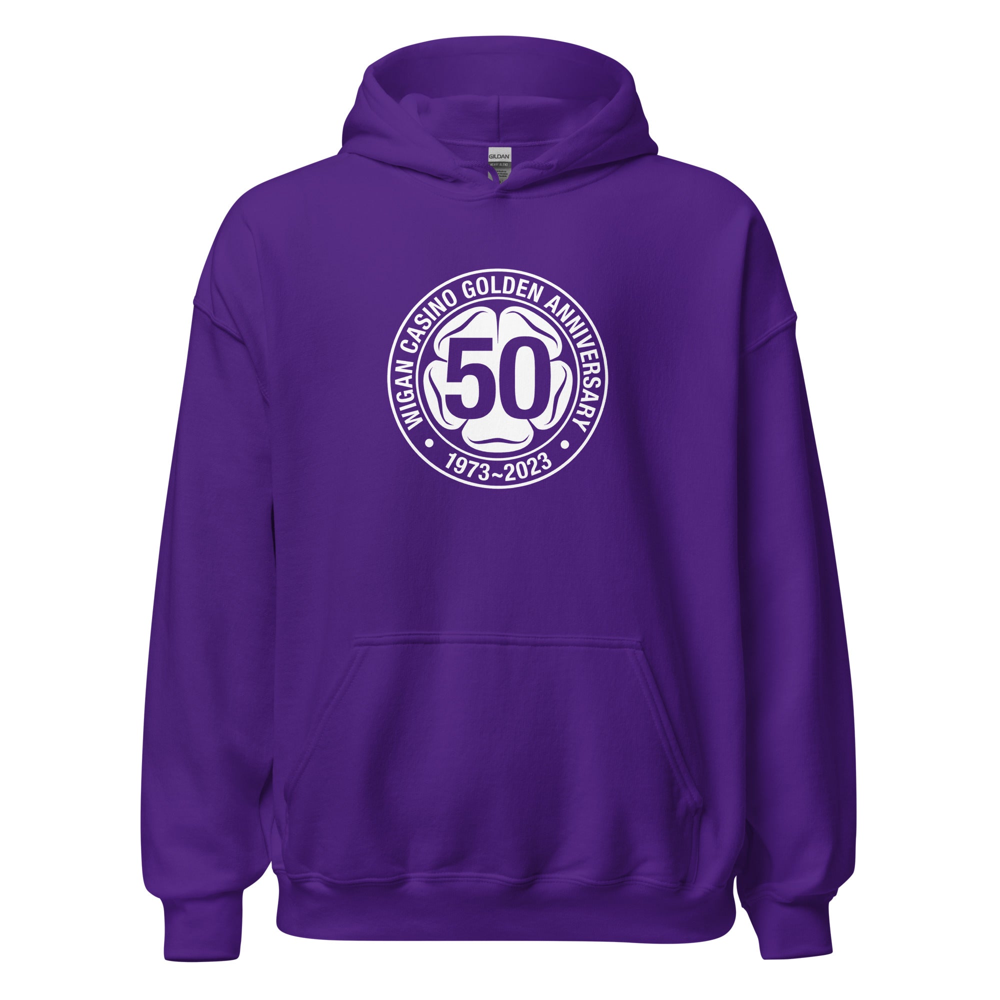 charly-wigan-casino-golden-anniversary-hoodie-coton-noir image 8