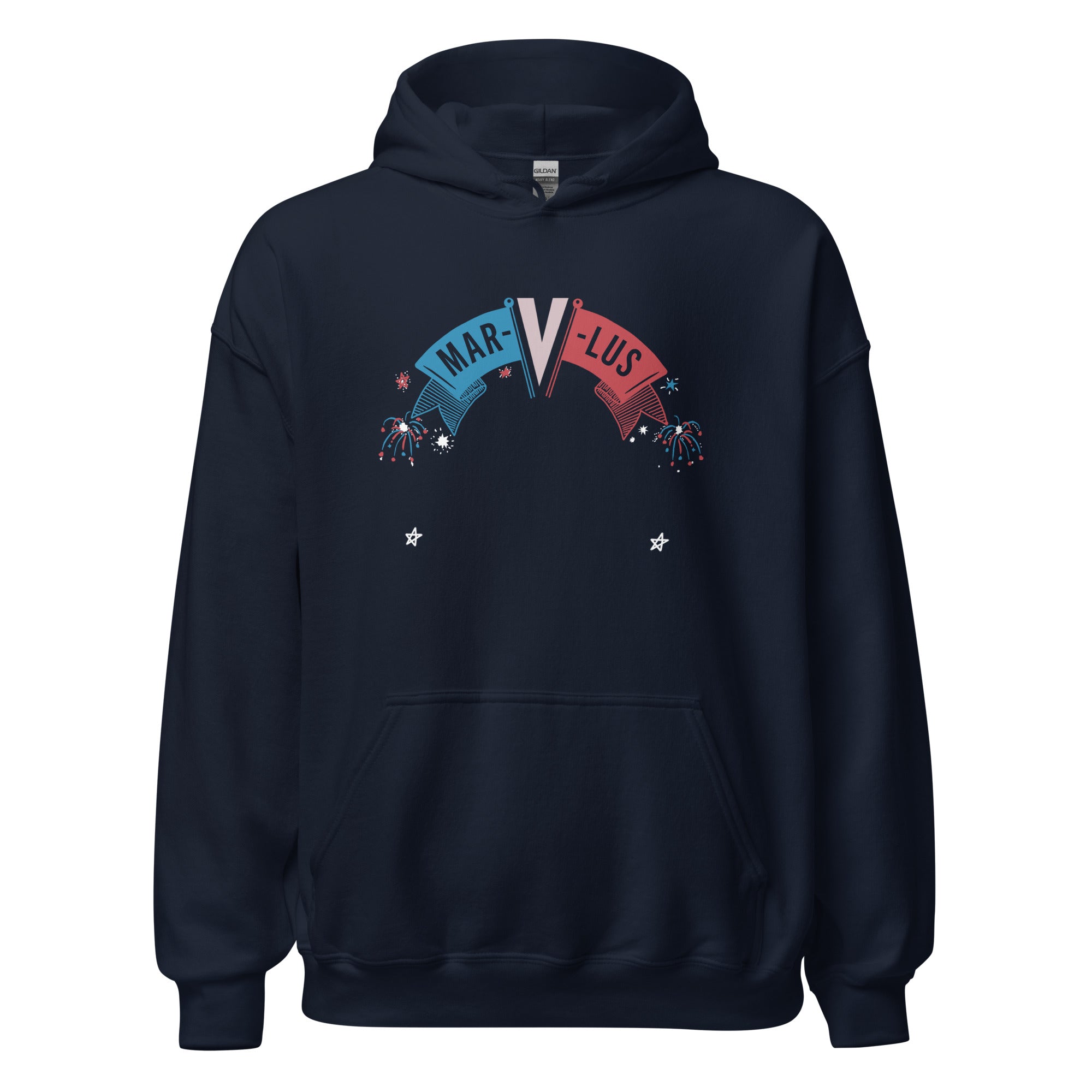 charly-records-mar-v-lus-hoodie-sweat-capuche-noir-coton image 4