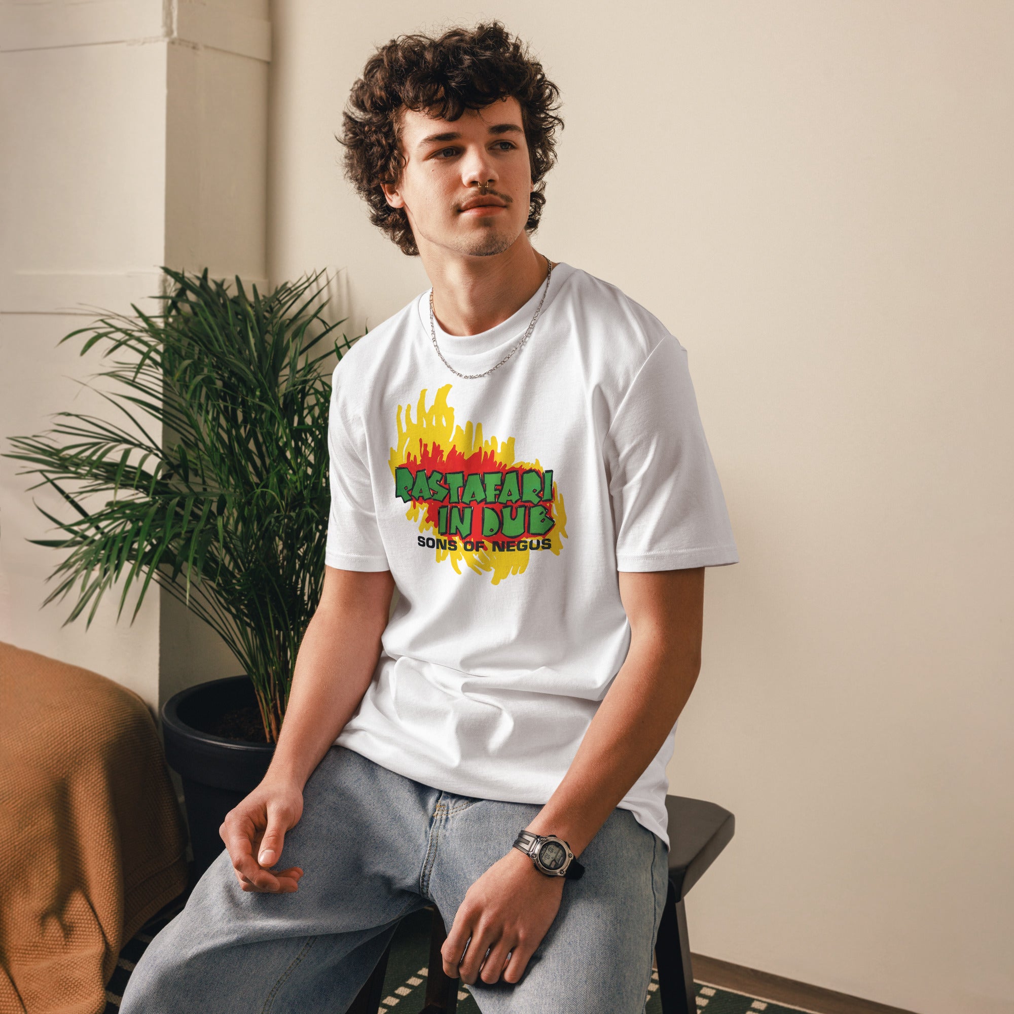 sons-of-negus-rastafari-in-dub-t-shirt-unisexe-coton-bio image 3