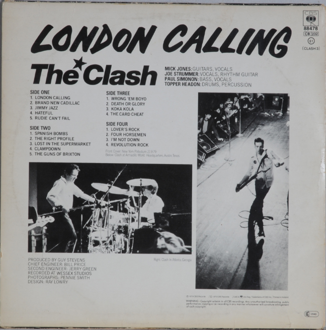 the-clash-london-calling-vinyle-2xlp-1979-pays-bas image 2