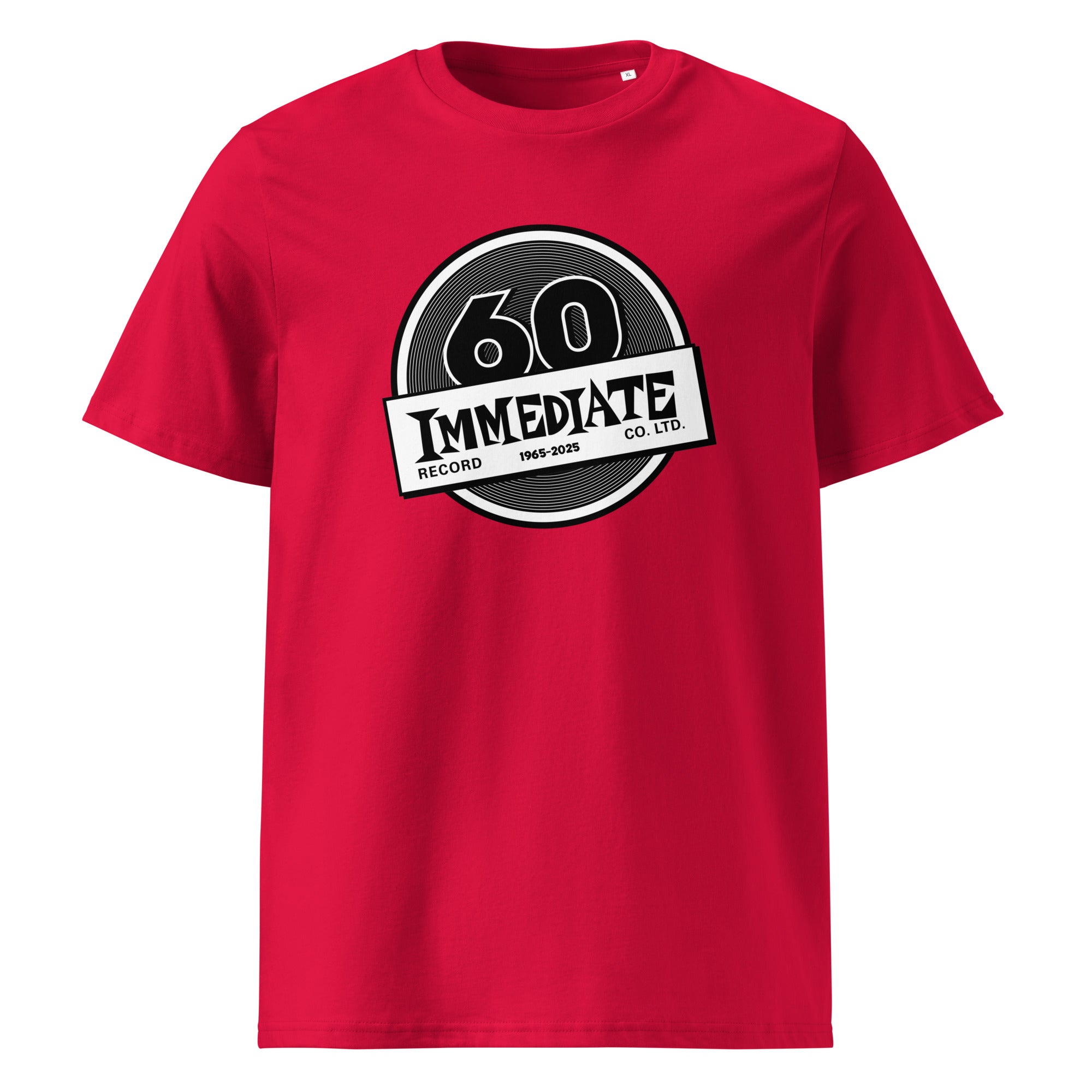 immediate-records-60th-anniversary-t-shirt-unisexe-logo-n-b image 8
