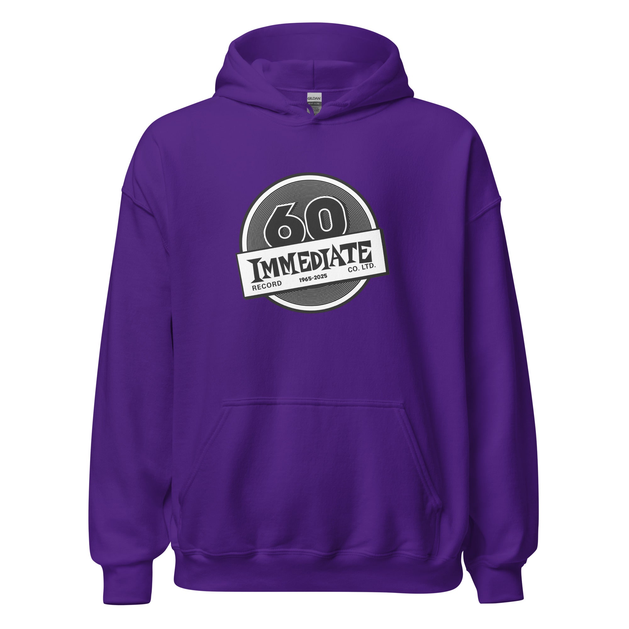 charly-records-immediate-60th-hoodie-sweat-noir-logo-n-b image 8