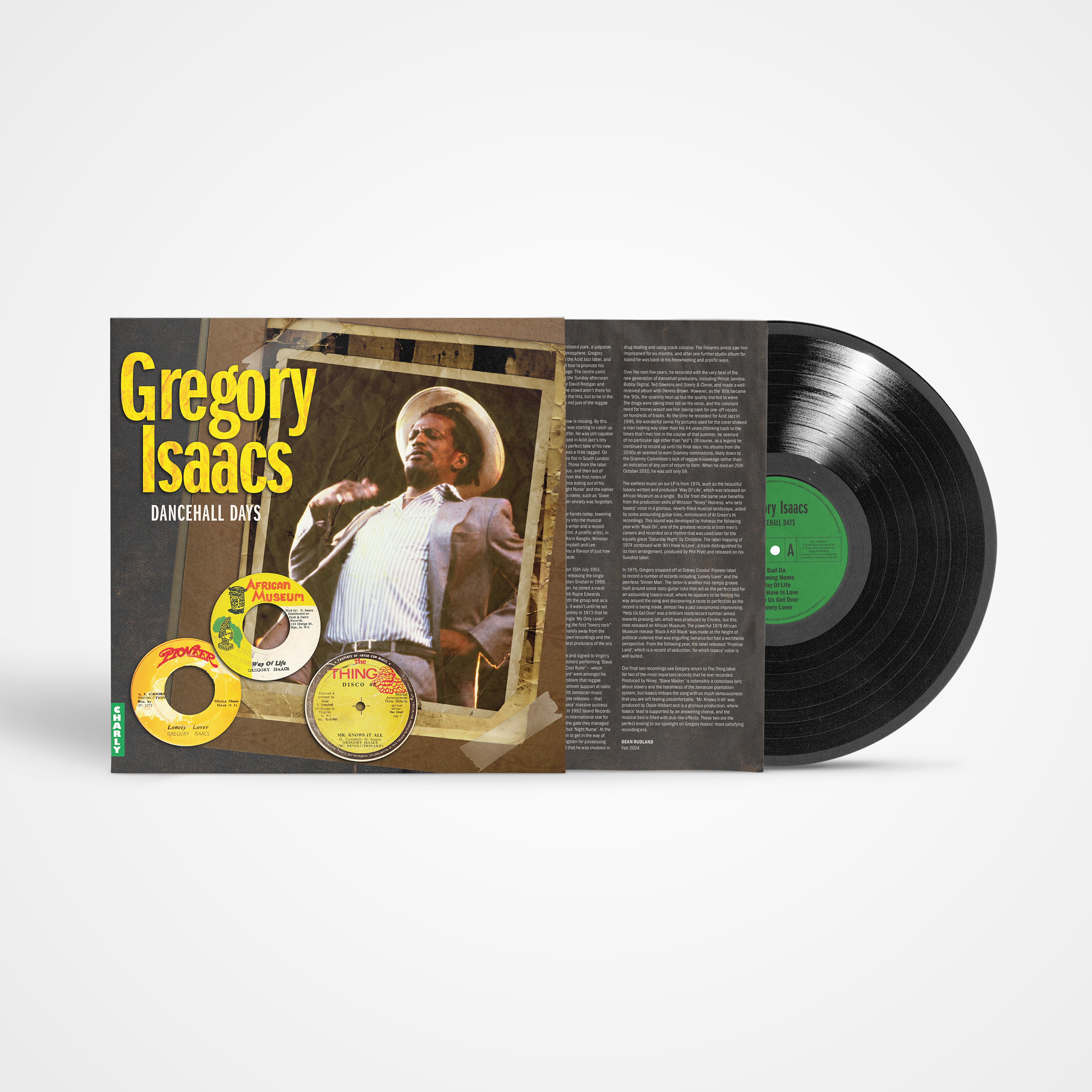 gregory-isaacs-dancehall-days-vinyle-lp-noir-reggae image 2