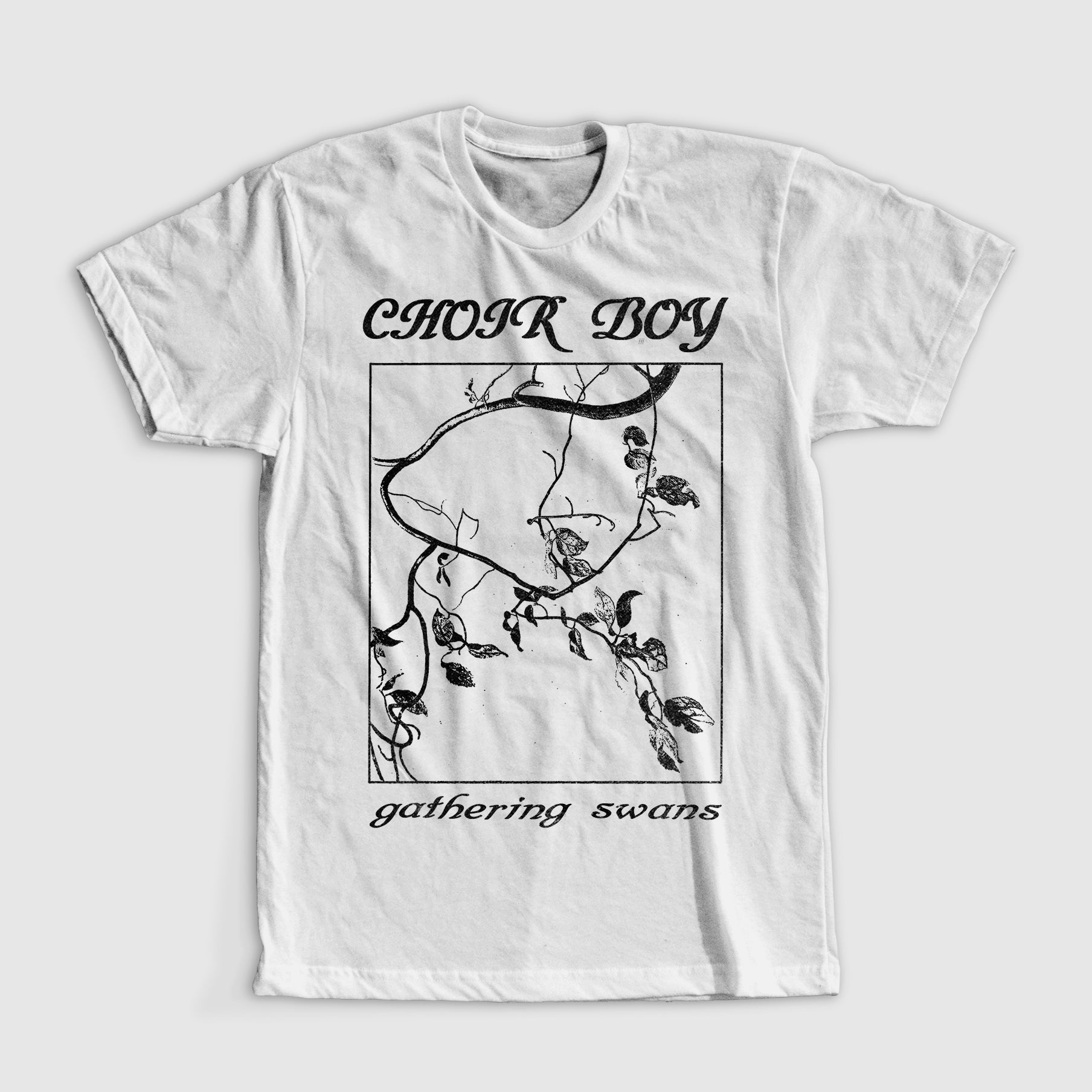 choir-boy-gathering-swans-t-shirt-noir-taille-xl-coton image 1