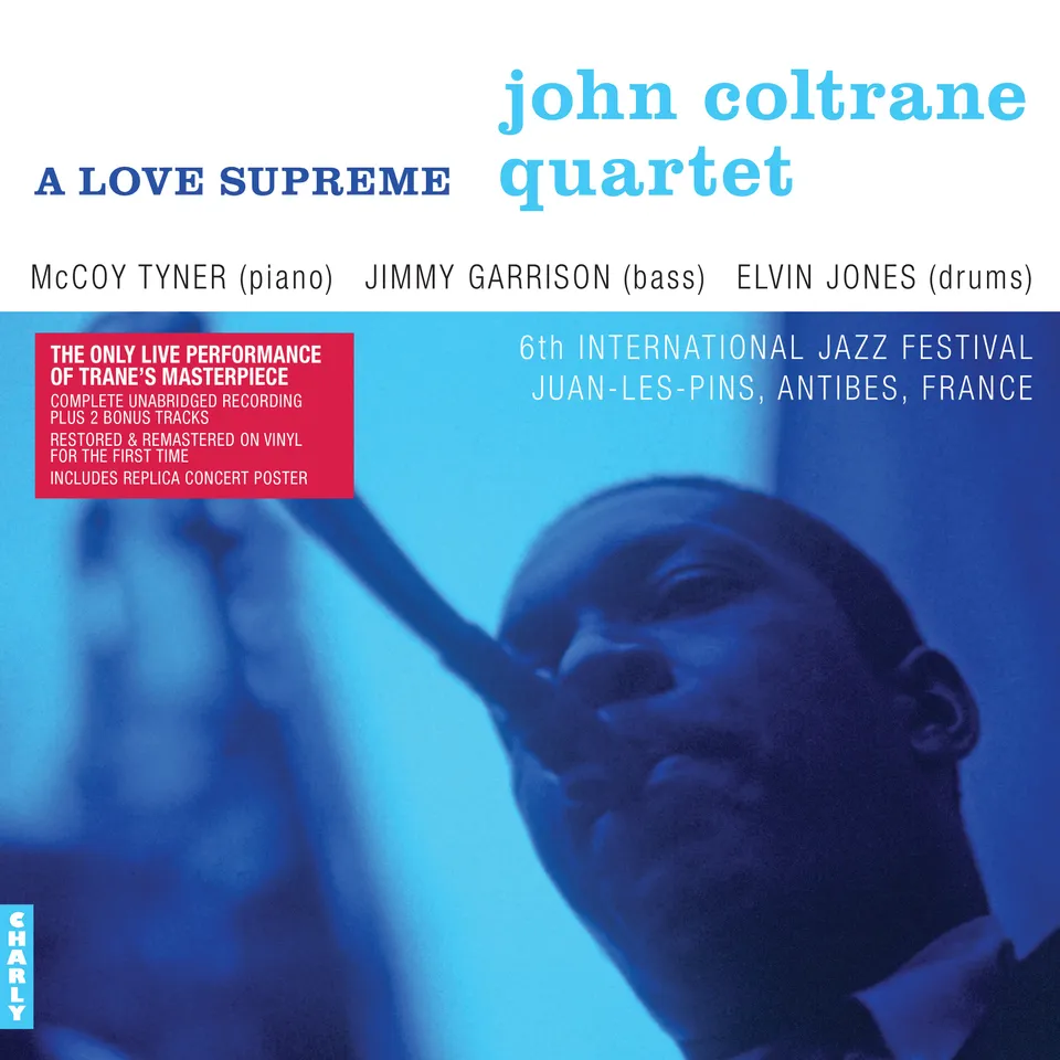 charly-records-jazz-a-love-supreme-double-vinyle-noir-live-1965 image 1
