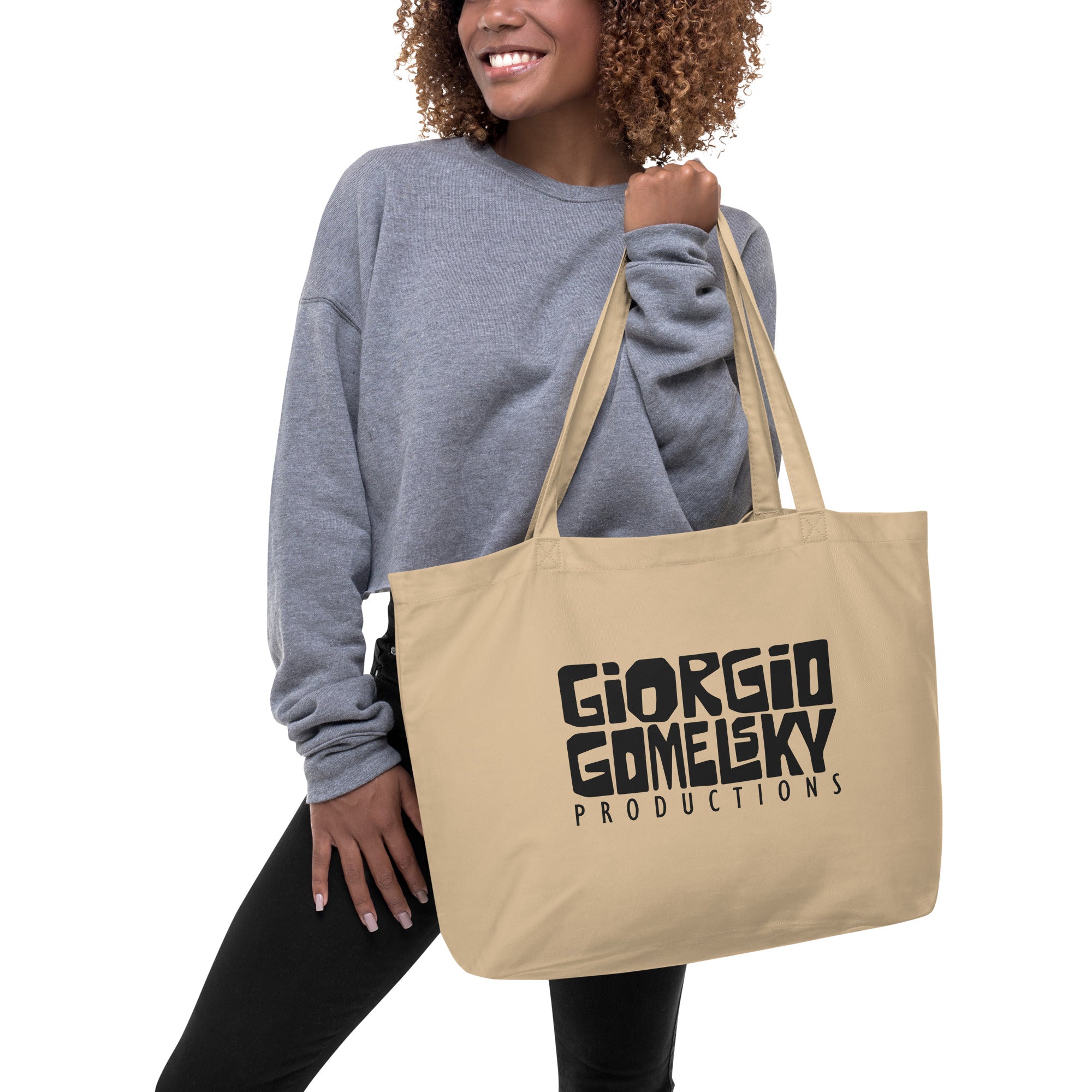 charly-giorgio-gomelsky-tote-bag-coton-bio-disques-vinyles image 2