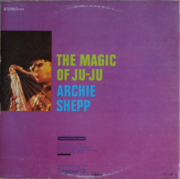 archie-shepp-magic-of-ju-ju-as-9154-vinyle-lp-france image 2