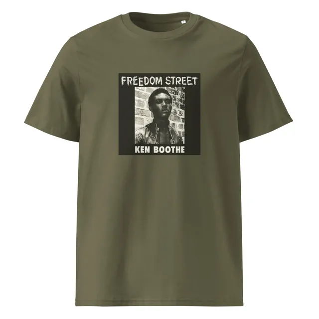 freedom-street-t-shirt-coton-bio-blanc-l image 1