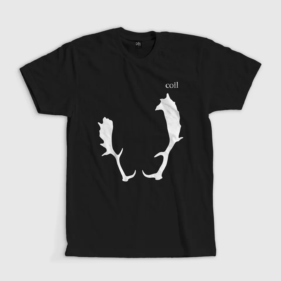 dais-records-coil-black-antlers-t-shirt-noir-taille-l image 1
