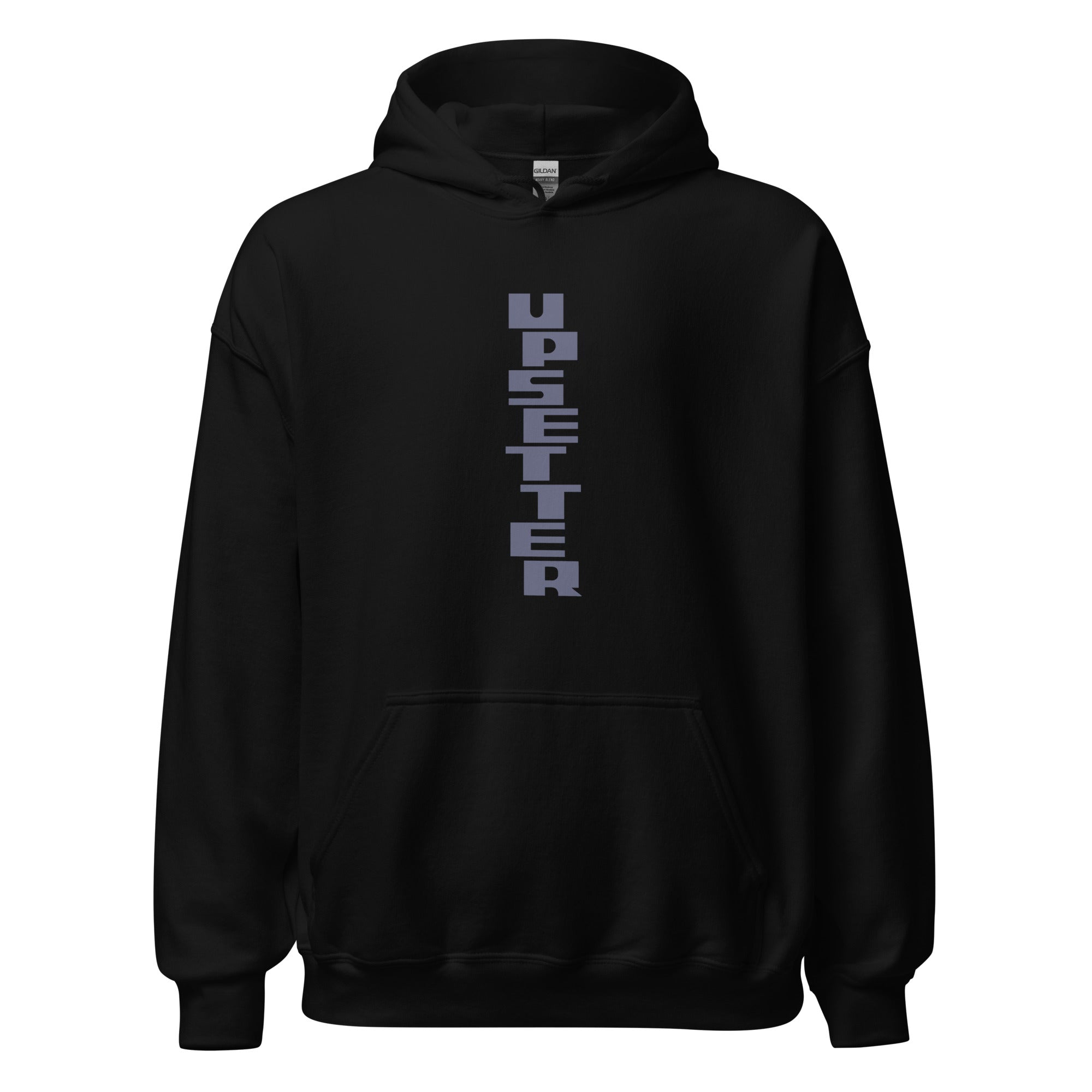 charly-records-upsetter-hoodie-unisexe-noir-coton image 1