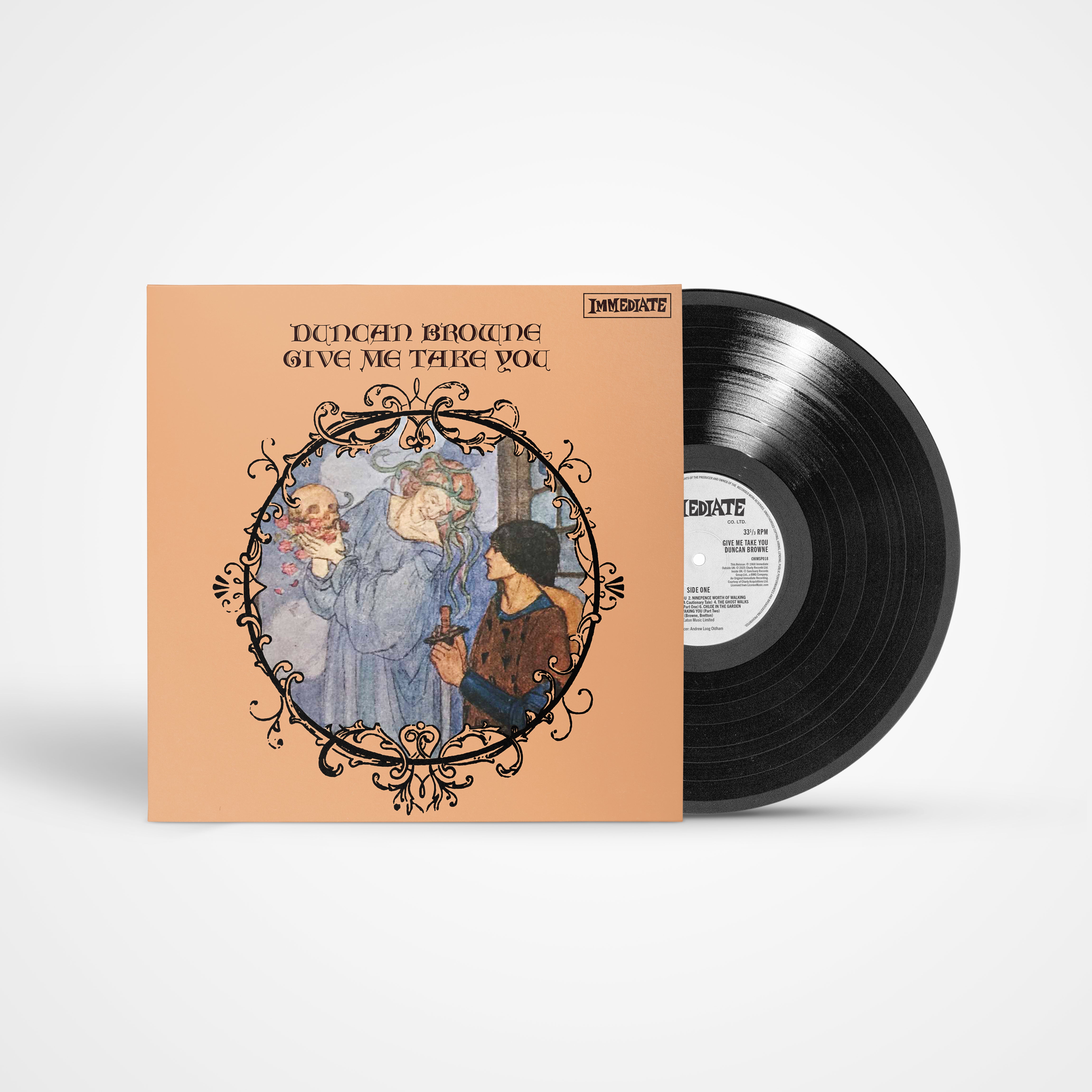 charly-records-give-me-take-you-disque-vinyle-lp-noir-duncan-browne image 2