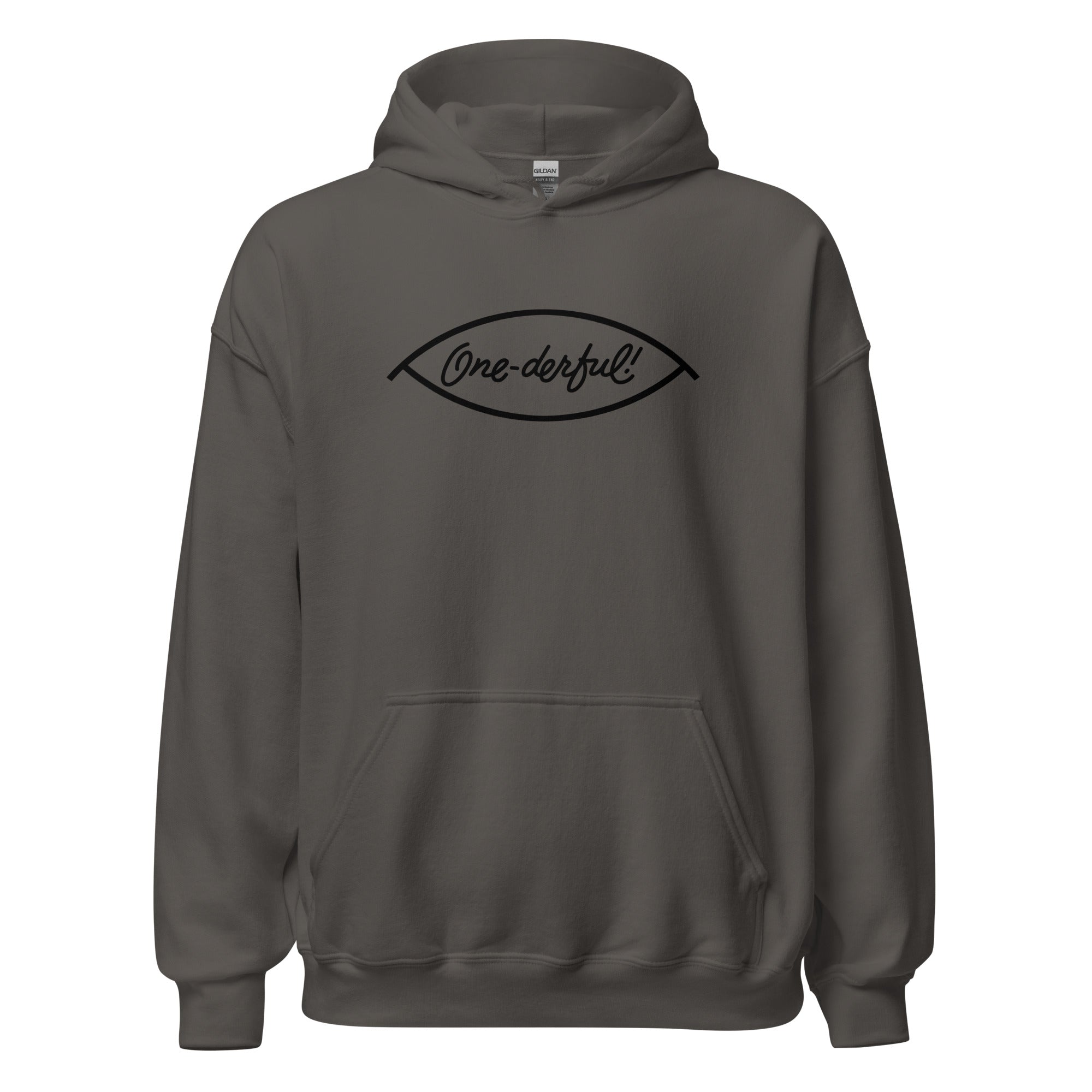 charly-hoodies-one-derful-sweat-capuche-unisexe-coton image 6