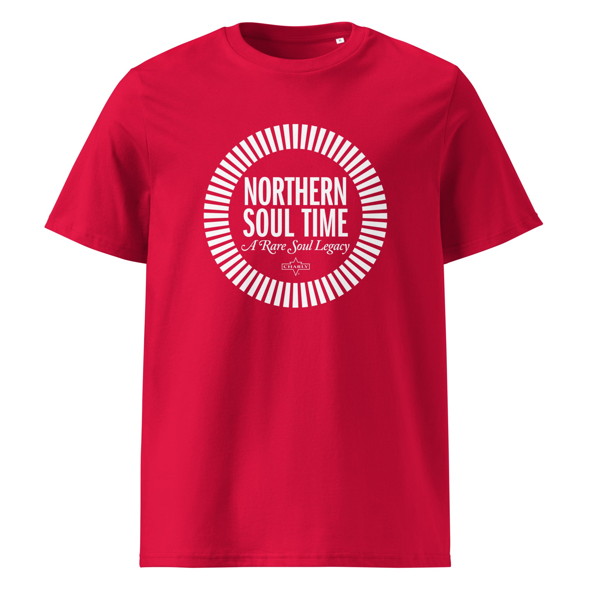 charly-northern-soul-time-t-shirt-unisexe-noir-coton-bio image 8