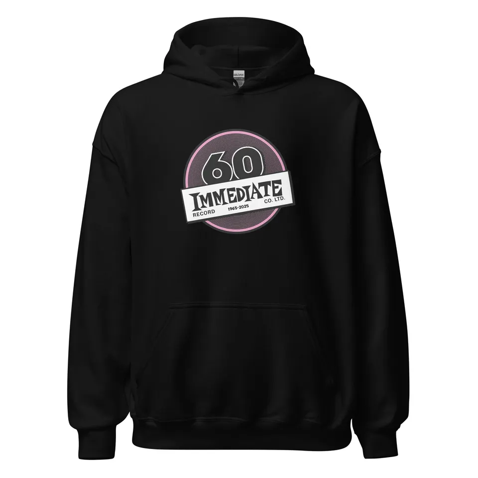 immediate-records-60th-anniversary-hoodie-sweat-noir image 1