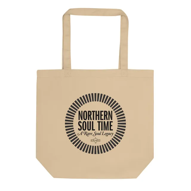 charly-records-northern-soul-time-tote-bag-coton-bio image 1