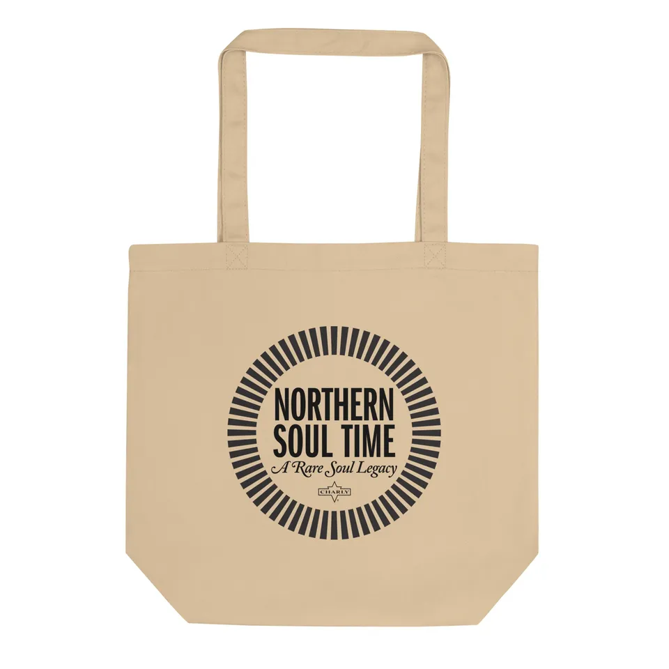charly-records-northern-soul-time-tote-bag-coton-bio image 1
