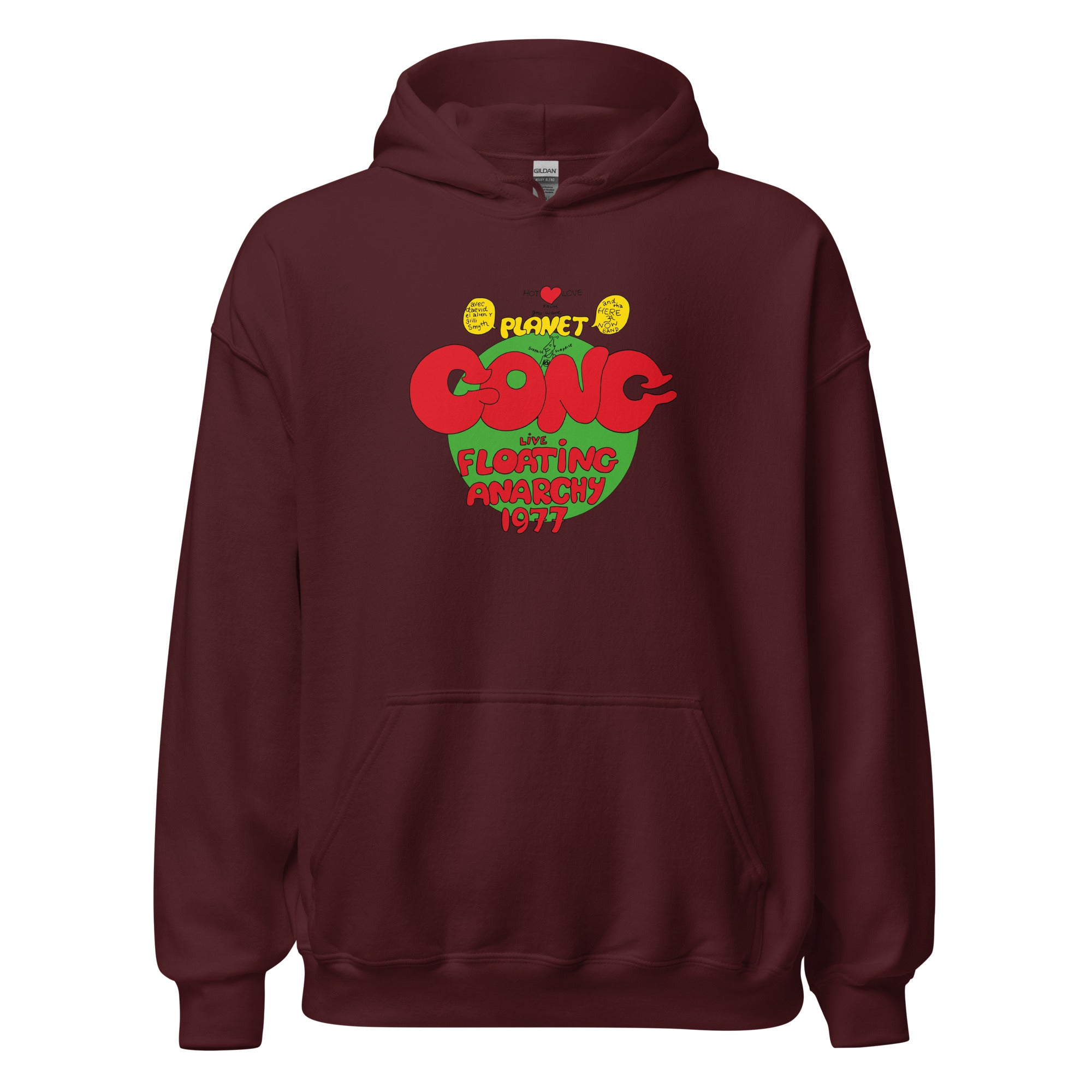 planet-gong-hoodie-sweat-capuche-coton-unisexe image 6