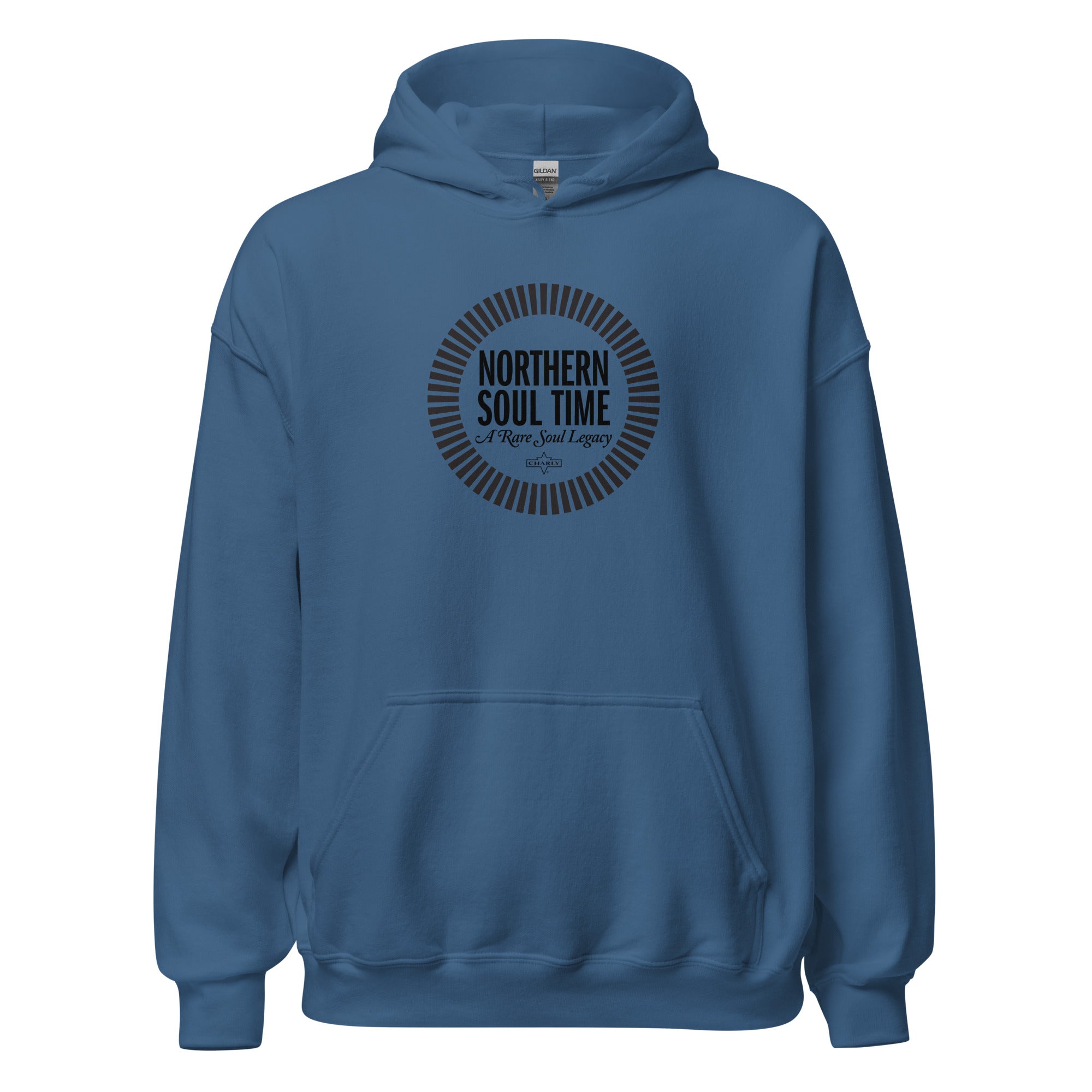 charly-records-northern-soul-time-hoodie-sweat-noir-coton image 6