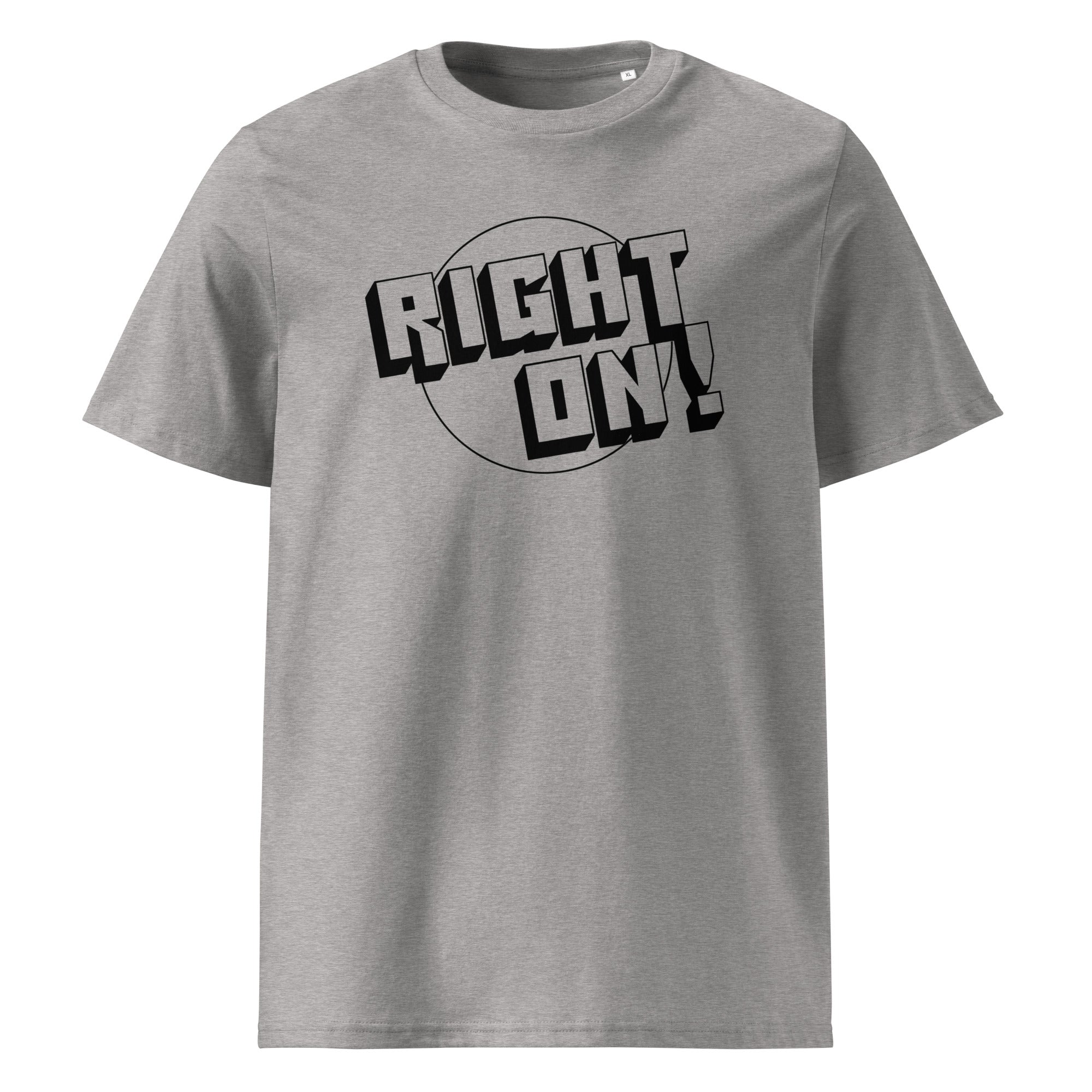 charly-t-shirts-right-on-t-shirt-coton-bio-blanc-m image 2