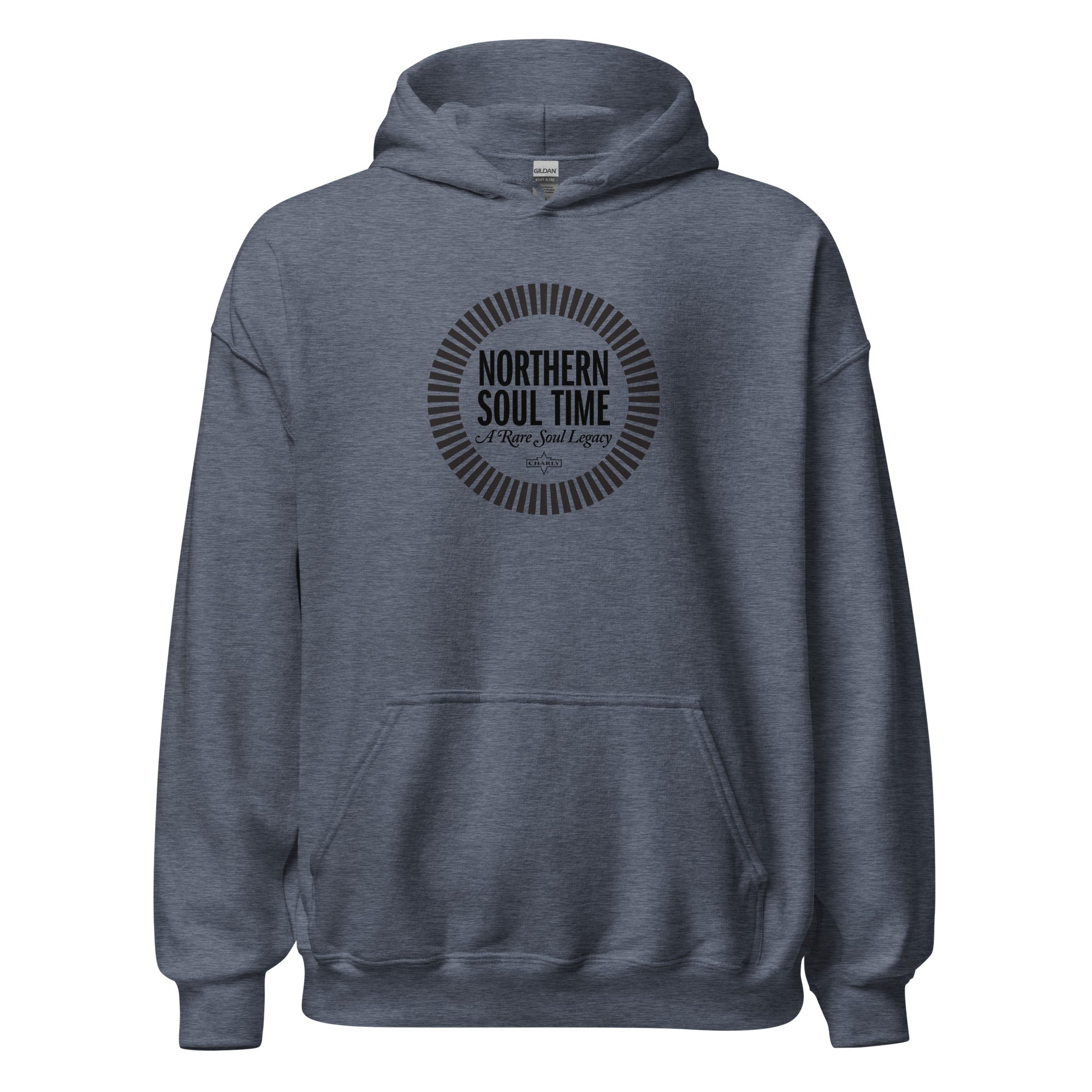 charly-records-northern-soul-time-hoodie-sweat-noir-coton image 7