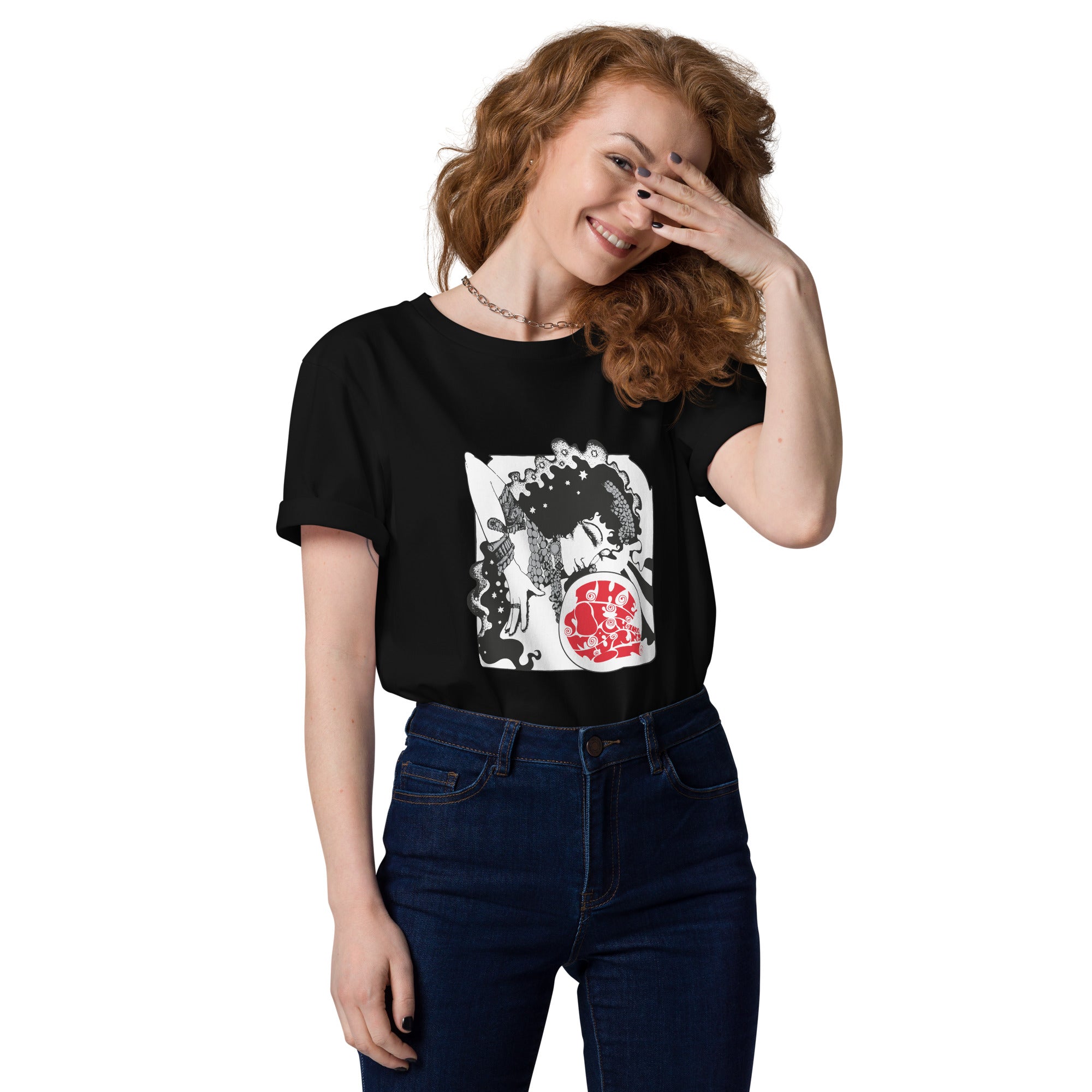 charly-records-the-soft-machine-t-shirt-unisexe-coton-bio-noir image 3