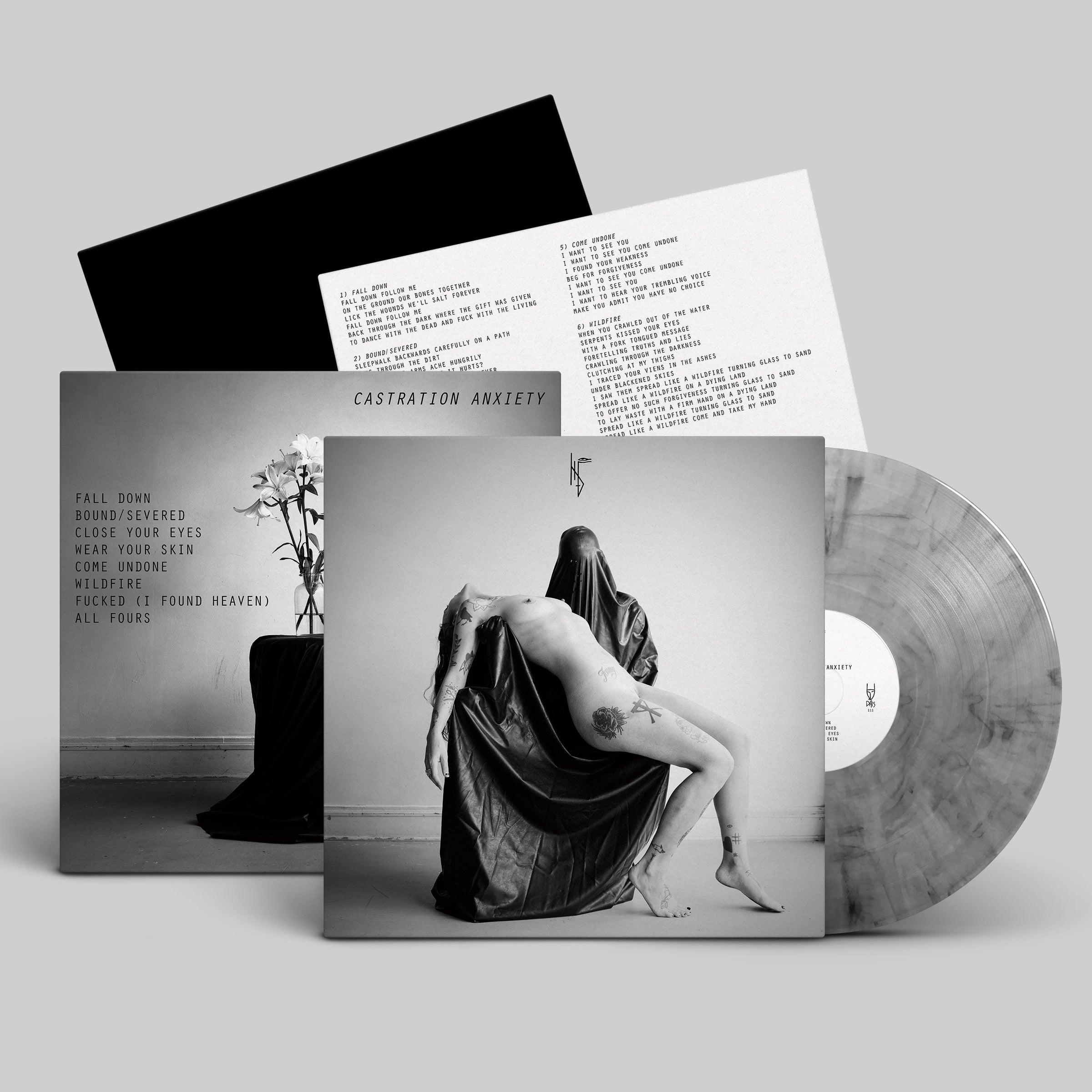 hide-castration-anxiety-vinyle-gris-marbr-lp-indus image 2