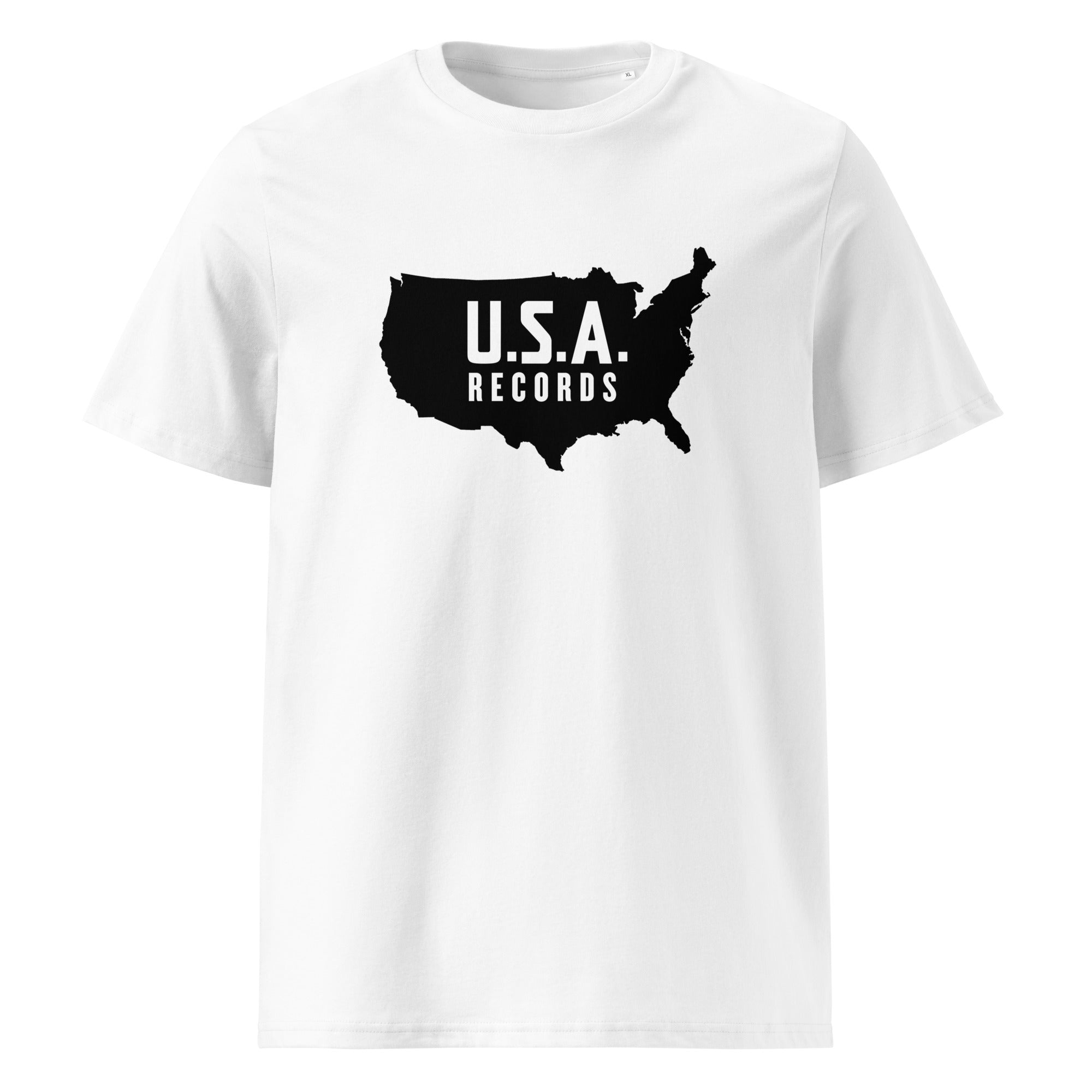 charly-u-s-a-records-t-shirt-coton-bio-kaki-taille-m-unisexe image 7