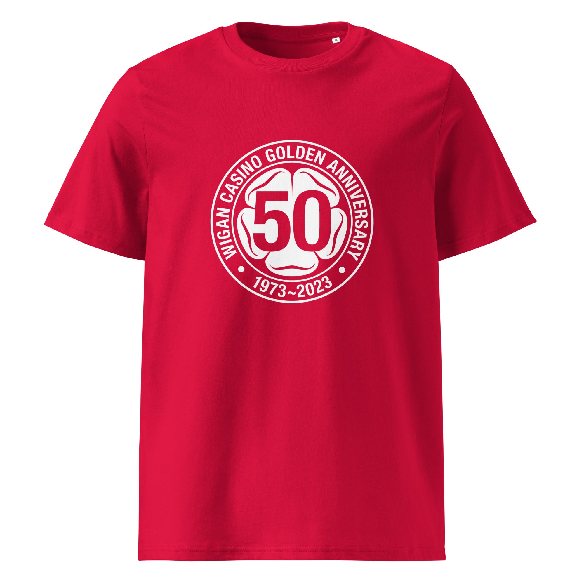 charly-records-wigan-casino-50-t-shirt-bordeaux-logo image 8