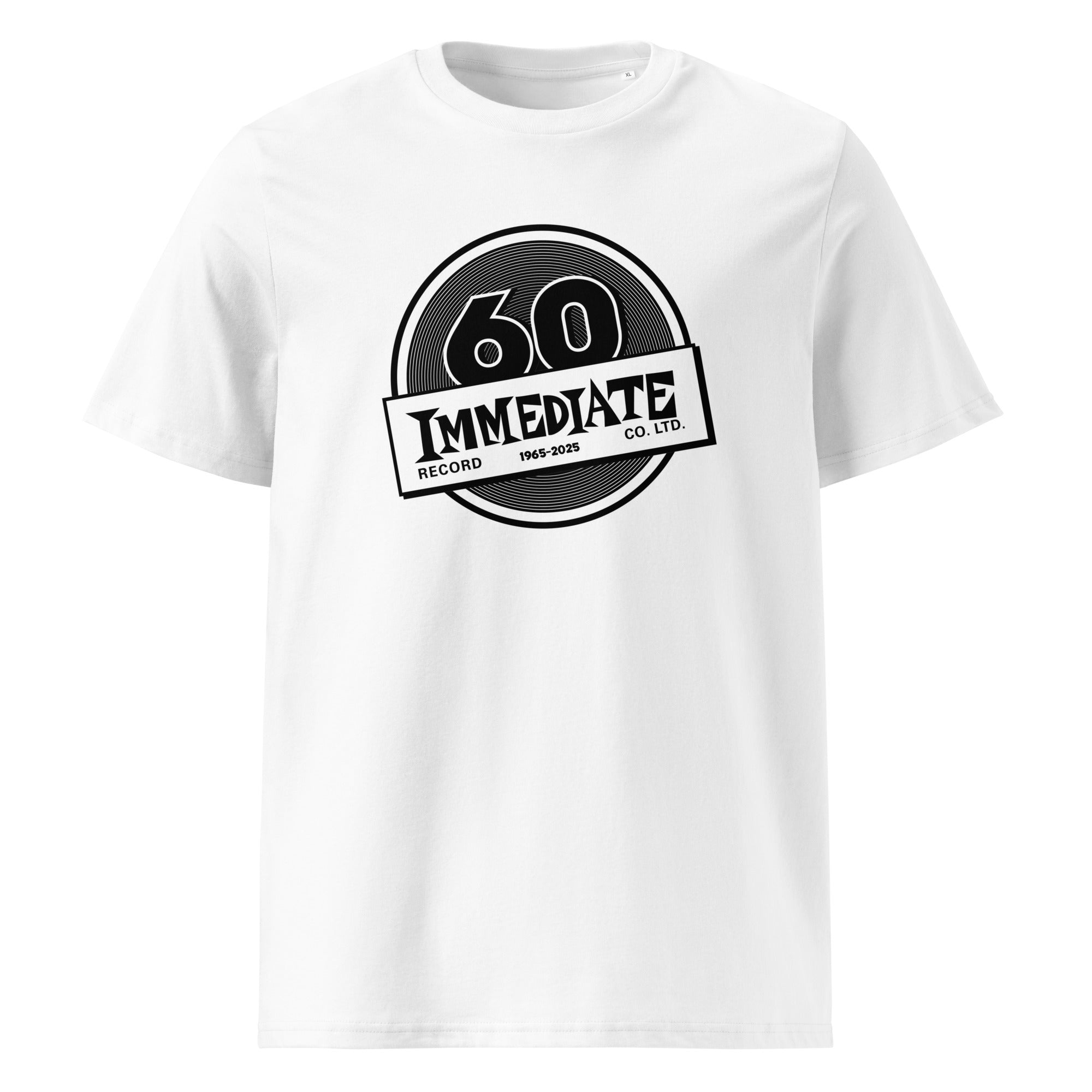 immediate-records-60th-anniversary-t-shirt-unisexe-logo-n-b image 4