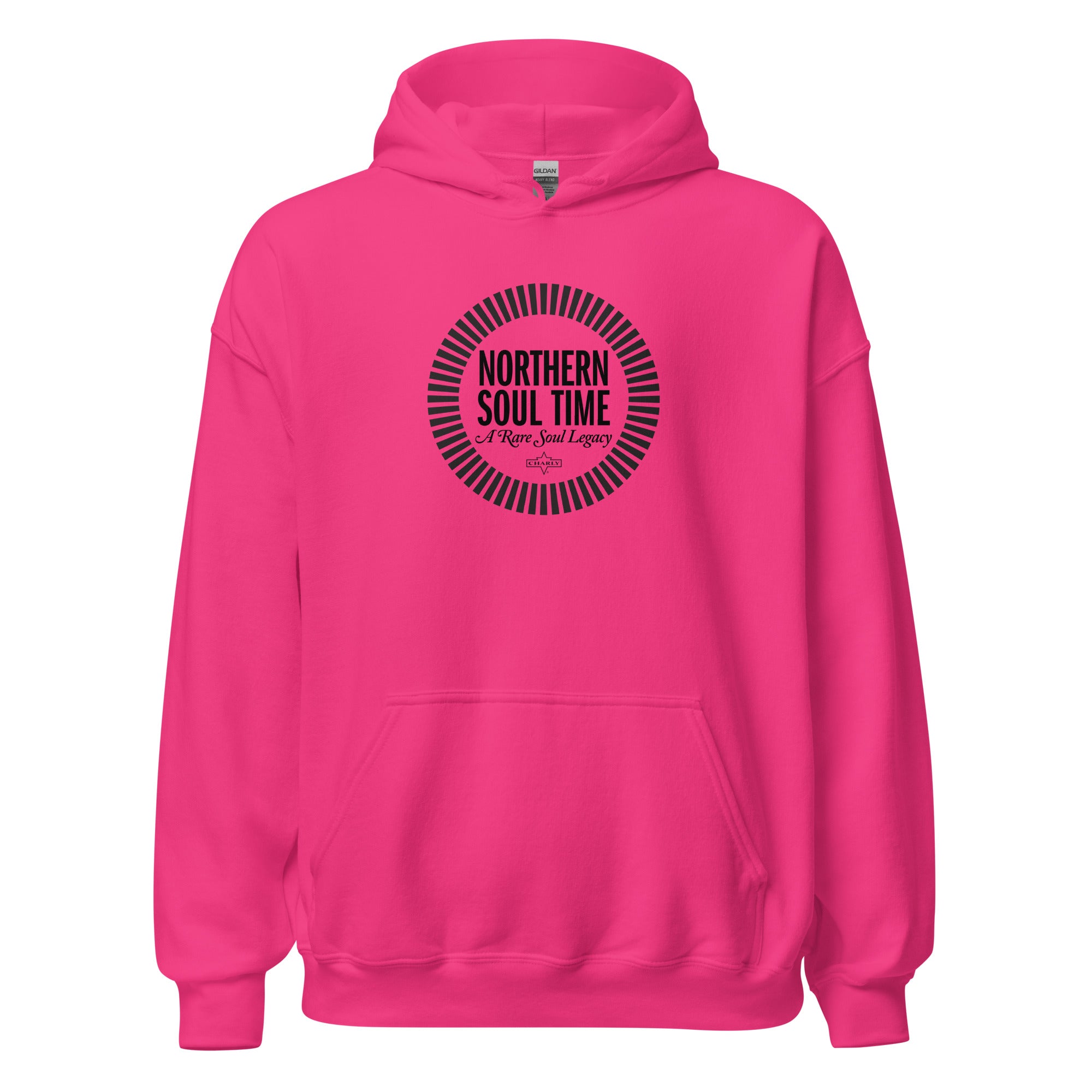 charly-records-northern-soul-time-hoodie-sweat-noir-coton image 8