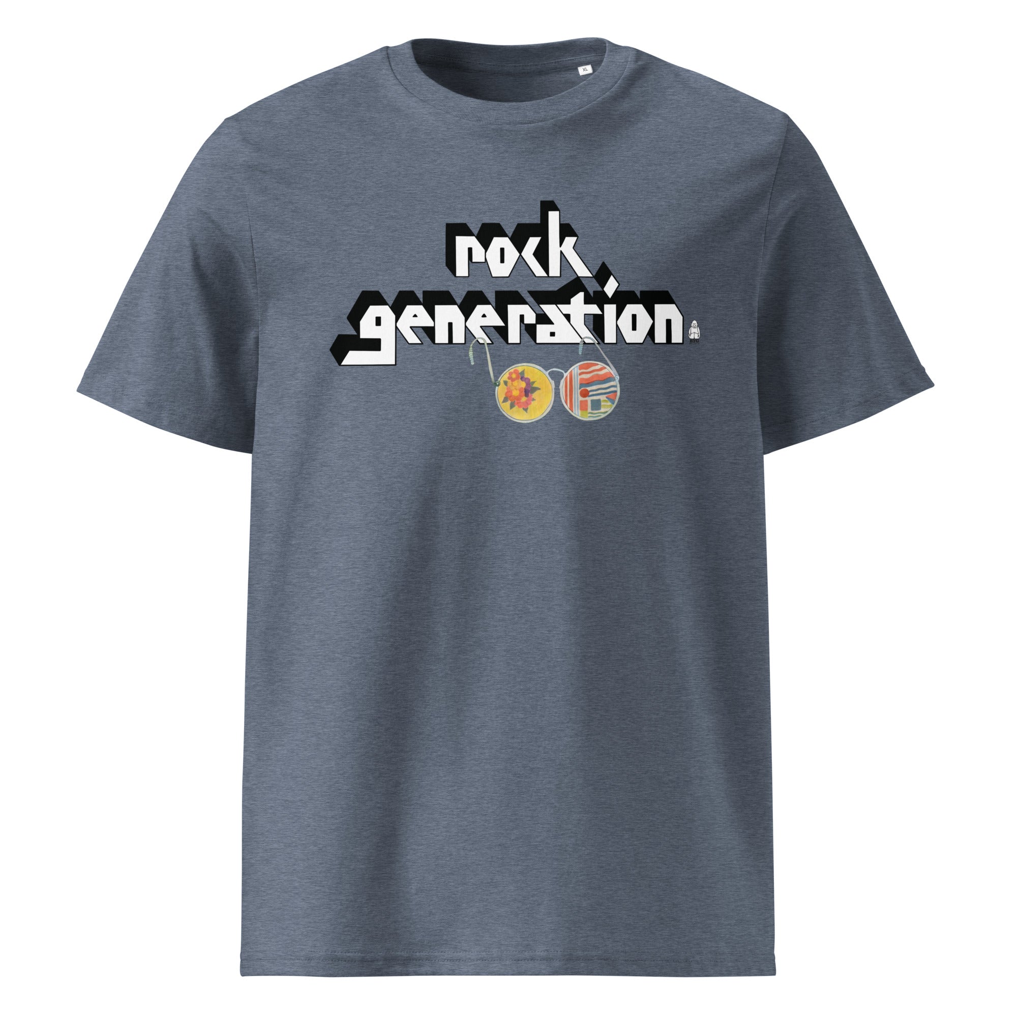 charly-records-rock-generation-iii-t-shirt-unisexe-blanc-coton-bio image 8