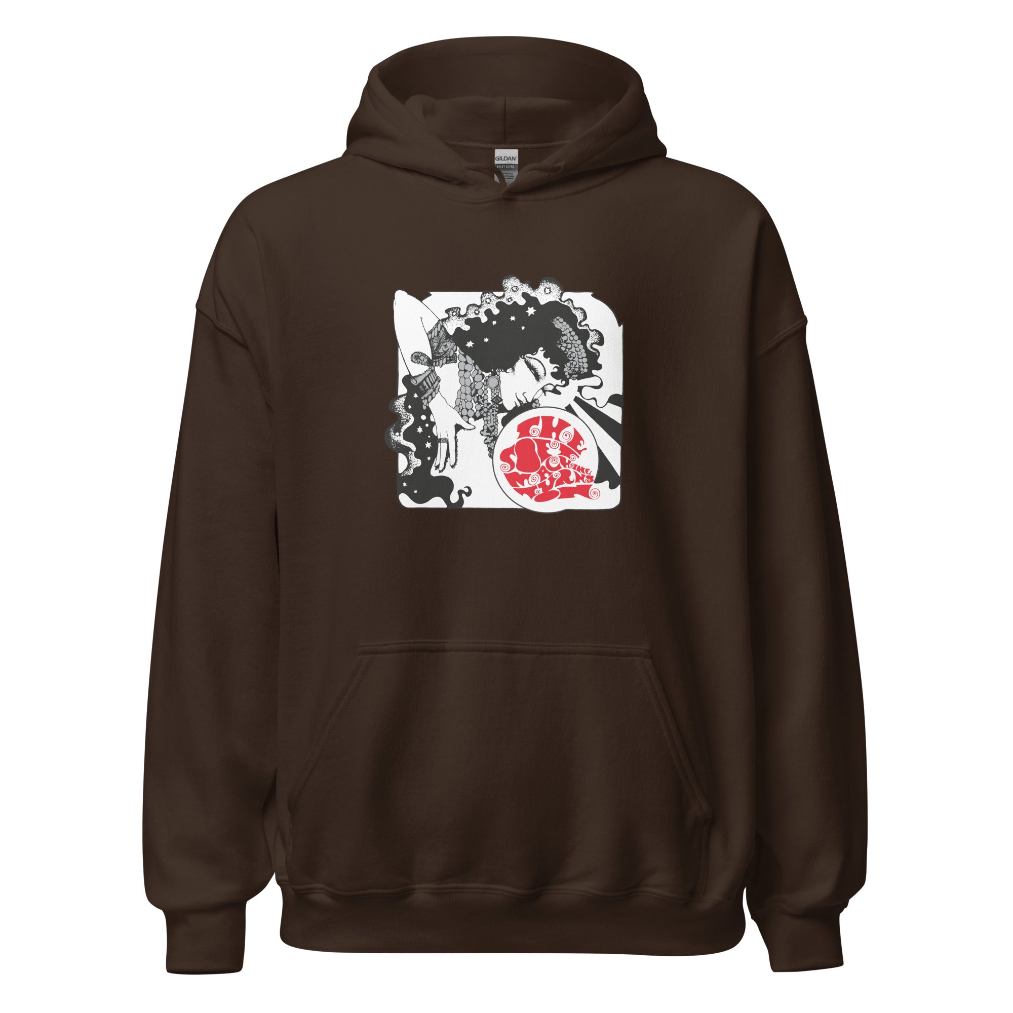 charly-records-soft-machine-sweat-capuche-noir-coton image 7