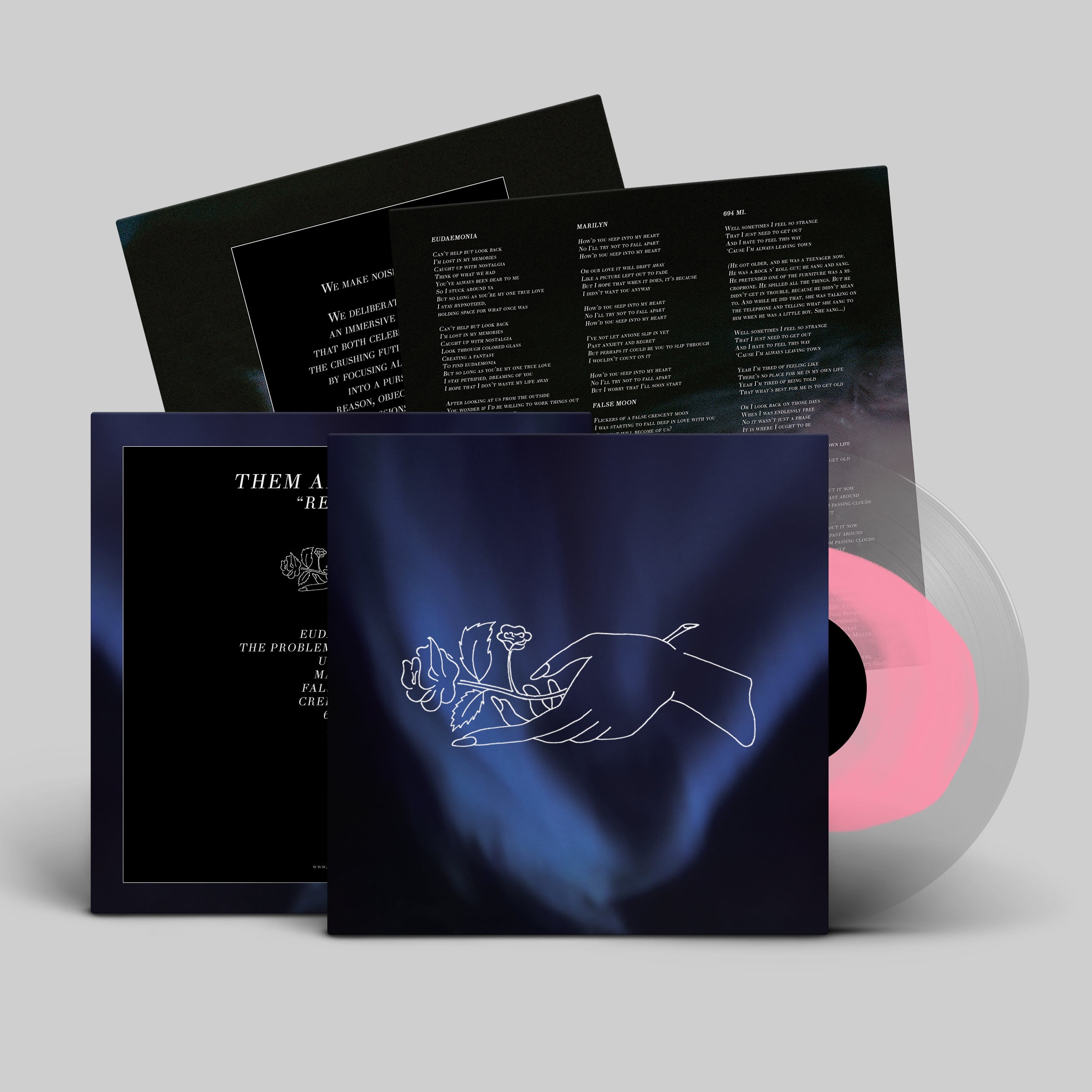 them-are-us-too-remain-vinyle-lp-rose-transparent image 2