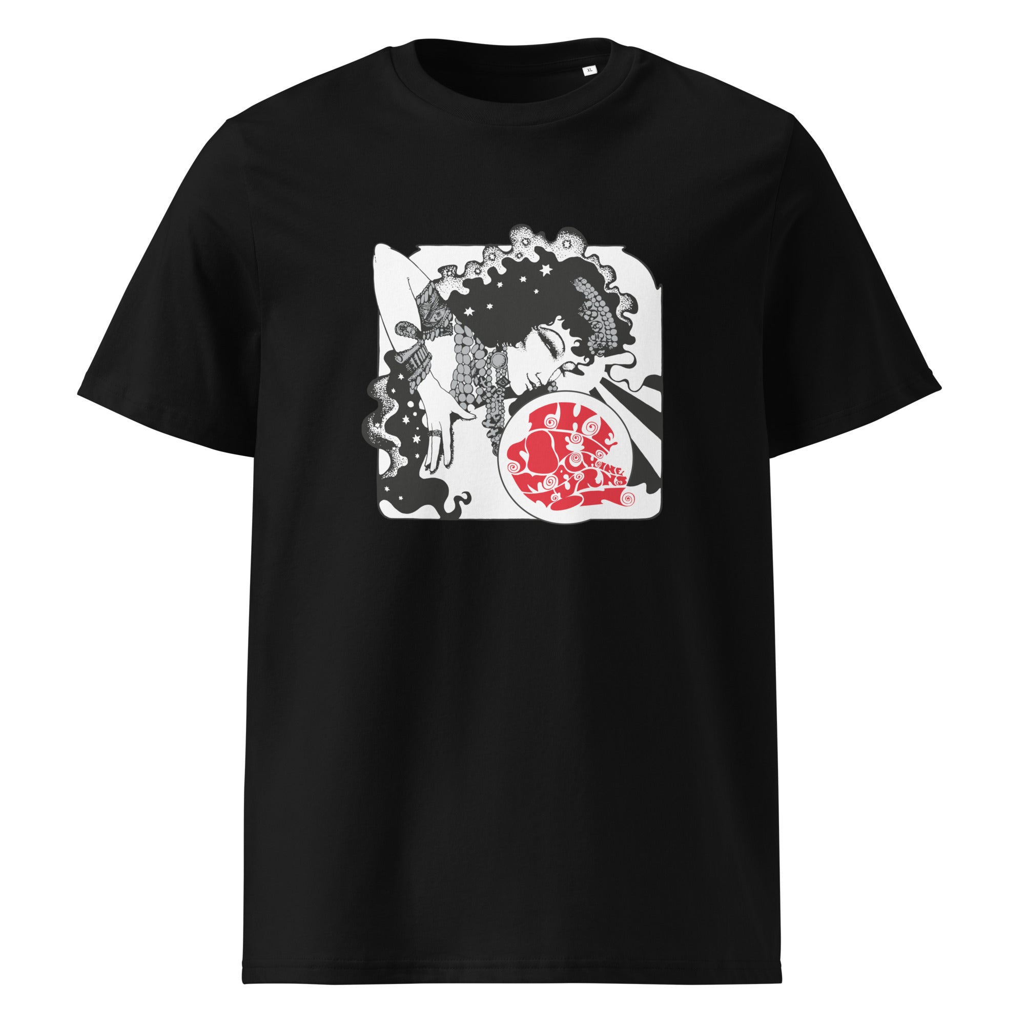 charly-records-the-soft-machine-t-shirt-unisexe-coton-bio-noir image 1