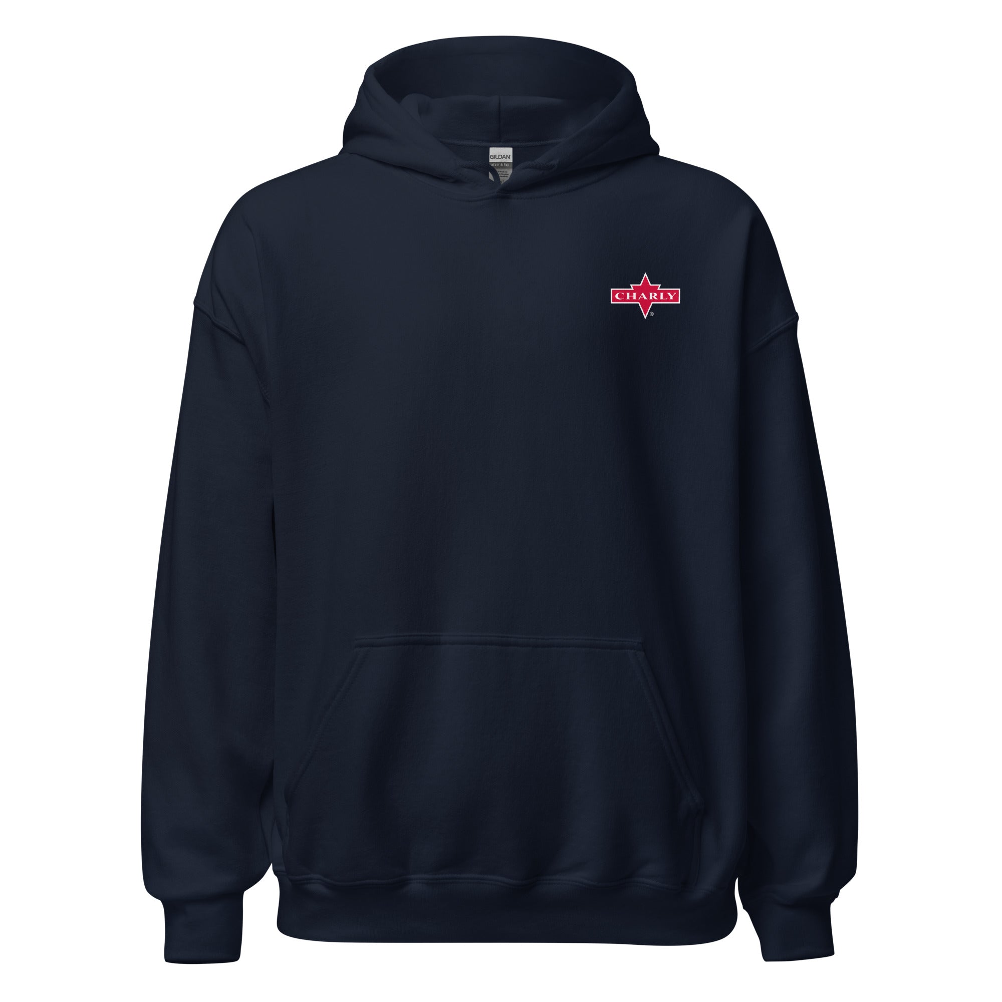 charly-records-charly-sweat-capuche-unisexe-noir-coton image 4