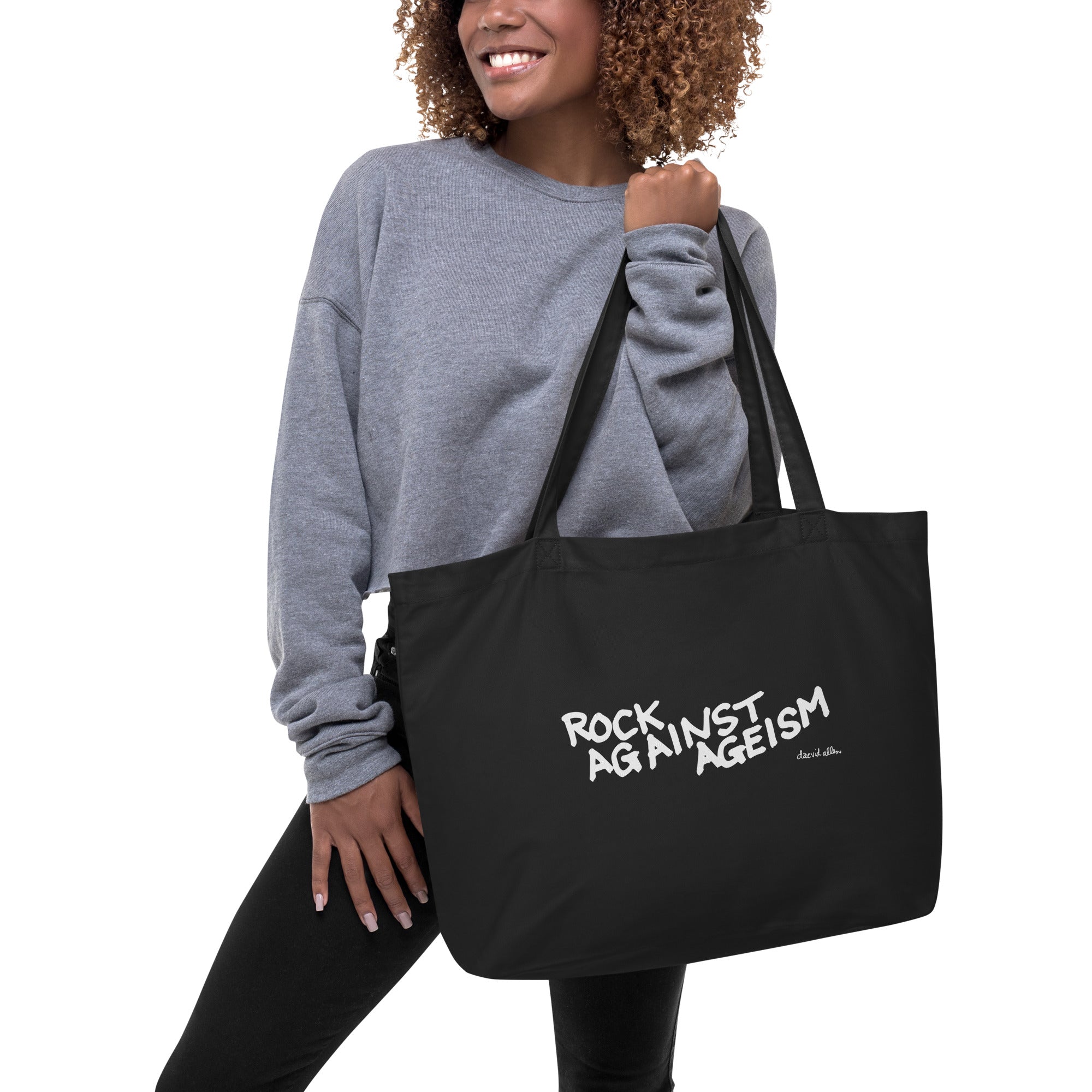 rock-against-ageism-tote-bag-sac-coton-bio image 2