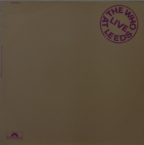 the-who-live-at-leeds-vinyle-lp-france-polydor image 1