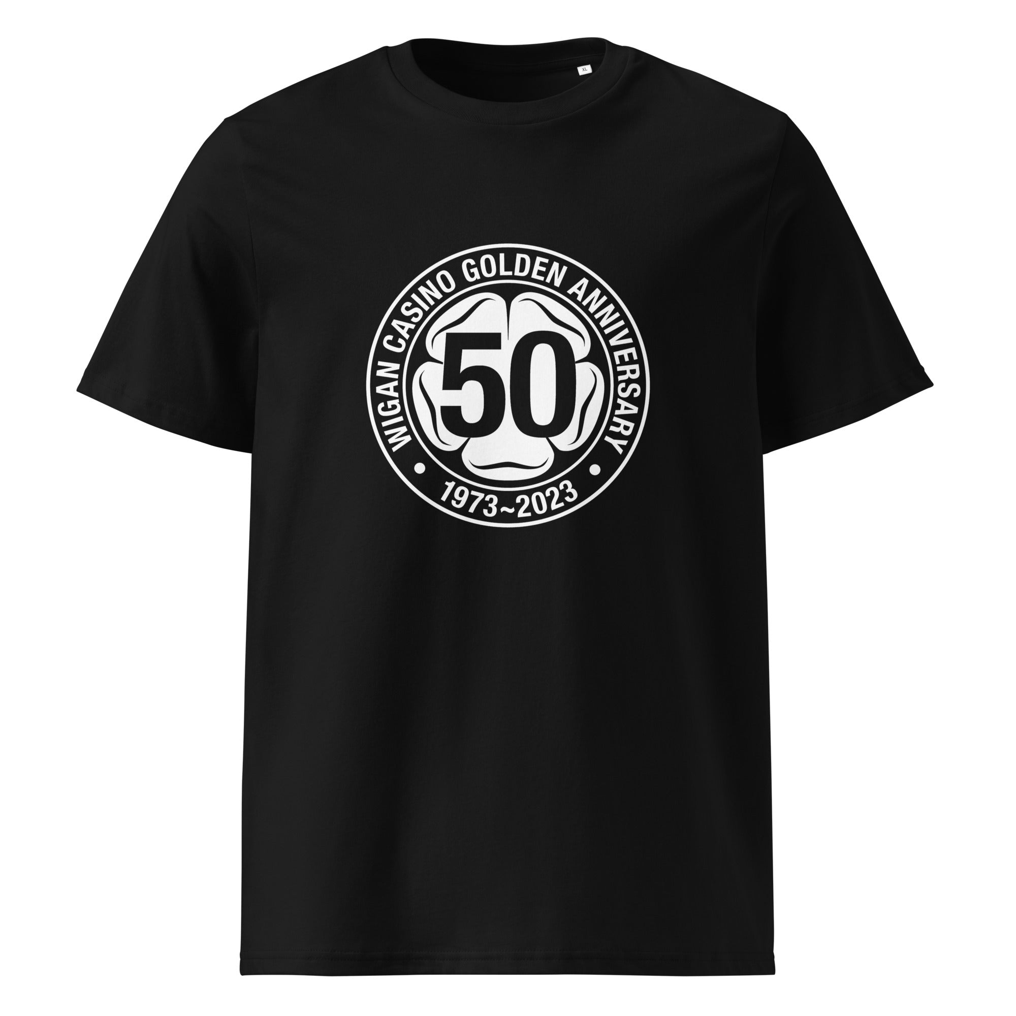 charly-records-wigan-casino-50-t-shirt-bordeaux-logo image 4