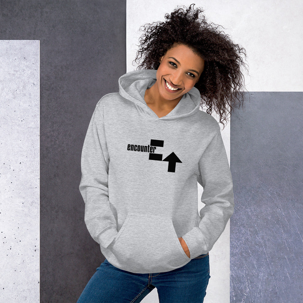 encounter-records-hoodie-sweat-capuche-gris-taille-l image 2